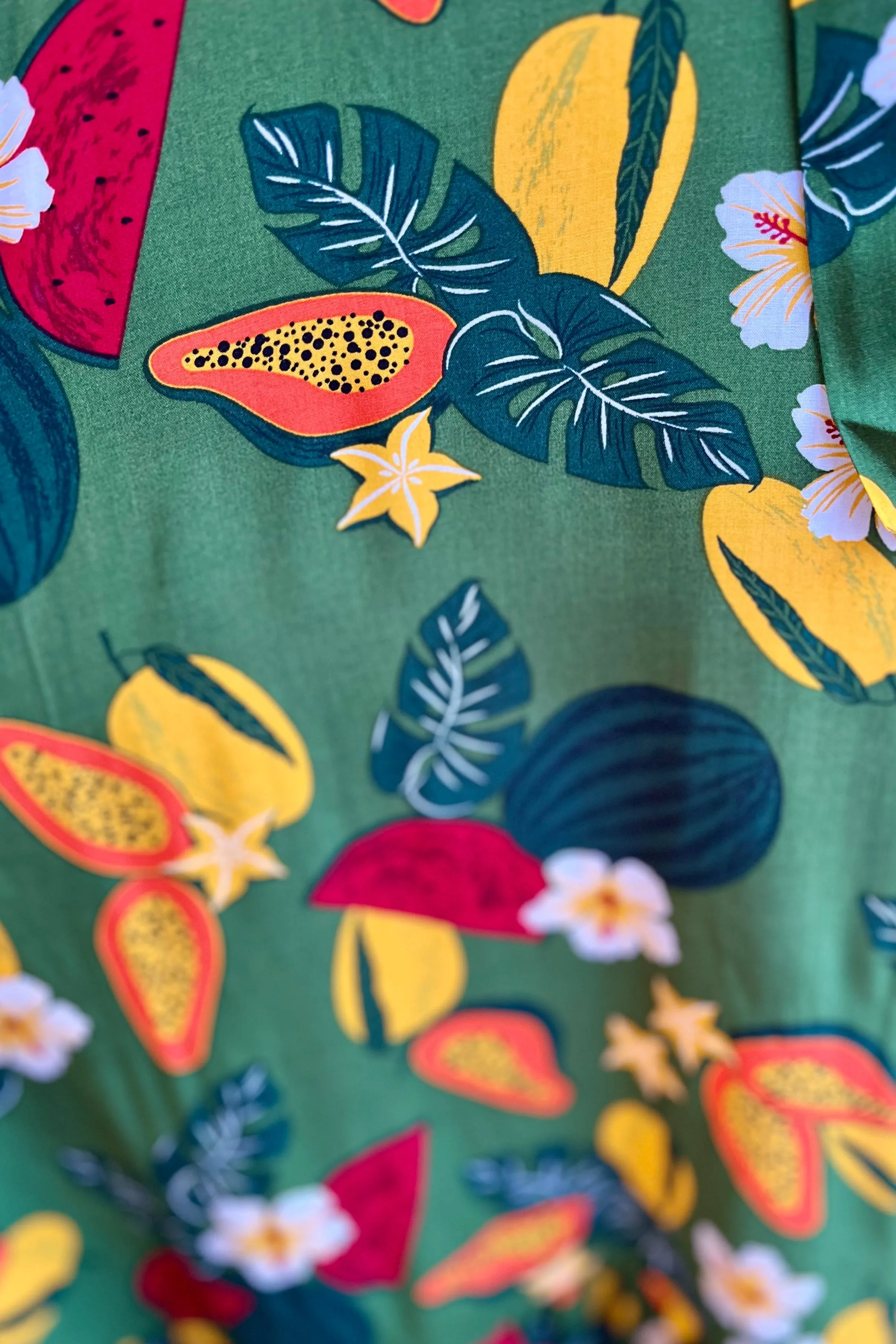 Fruit Jungle Katrina Midi Dress by Collectif