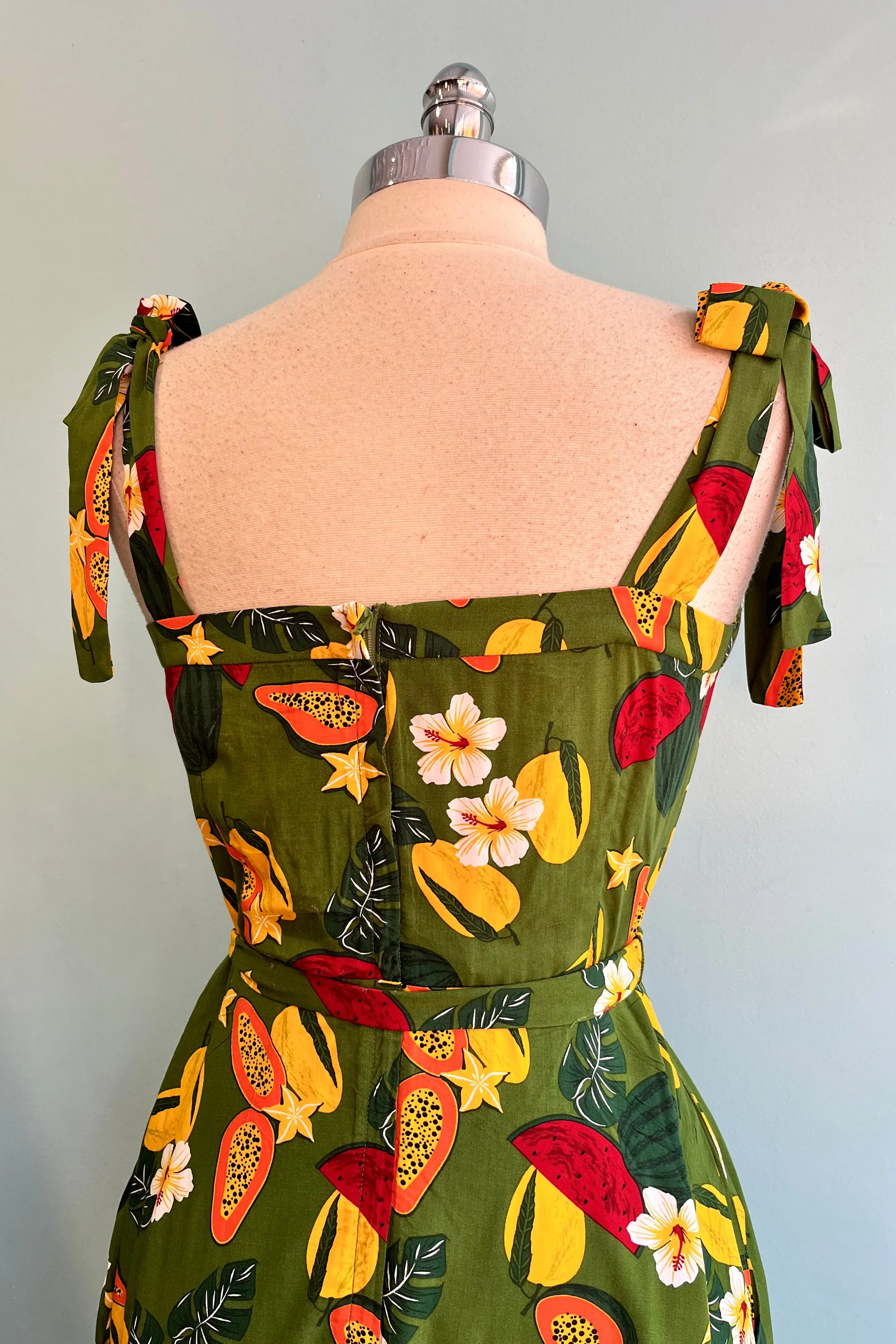 Fruit Jungle Katrina Midi Dress by Collectif