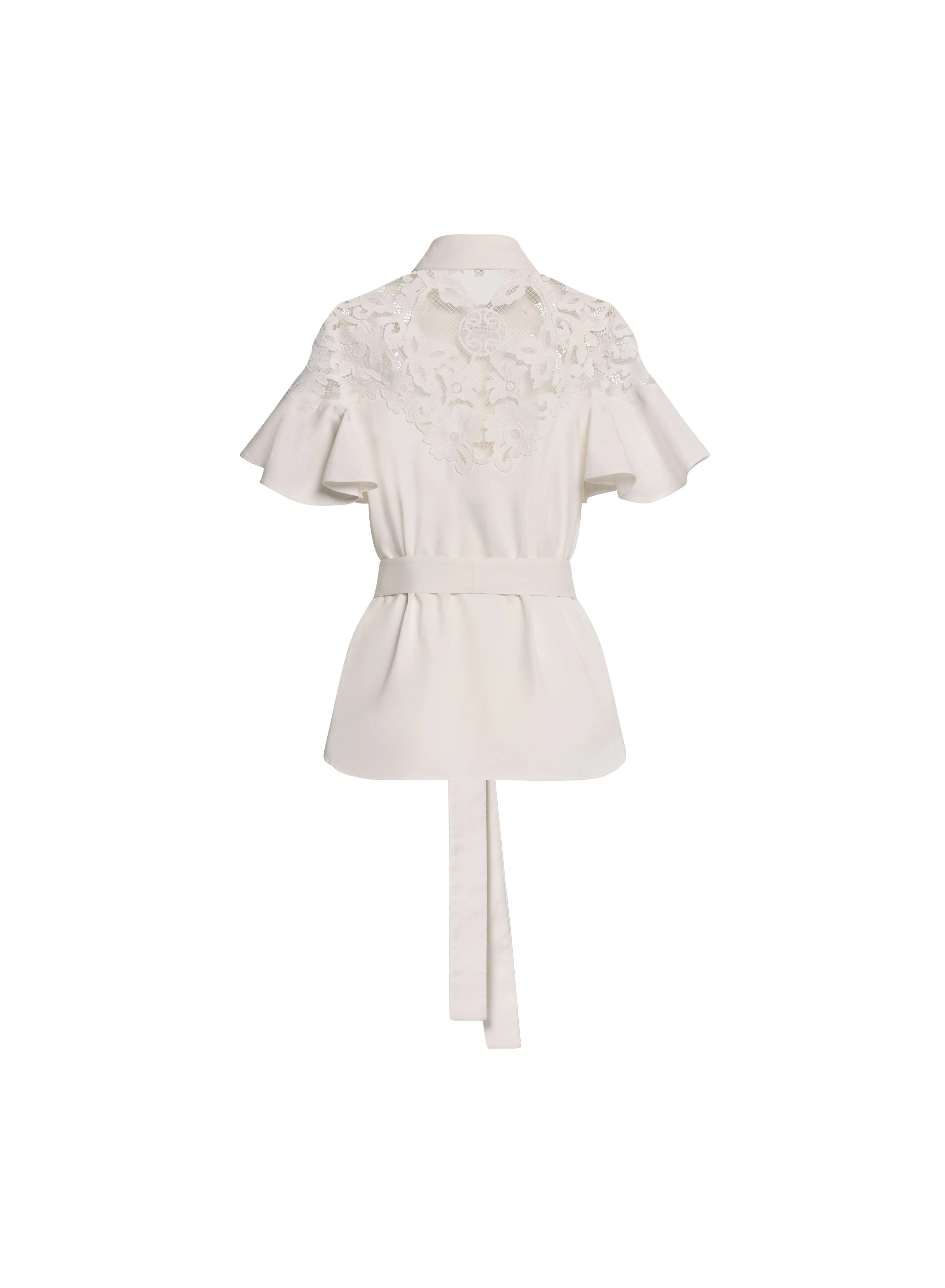 Gabardine Blouse