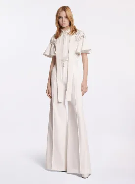 Gabardine Blouse