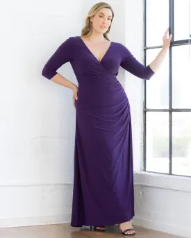Gala Glam Evening Gown with Sleeves - Sale!