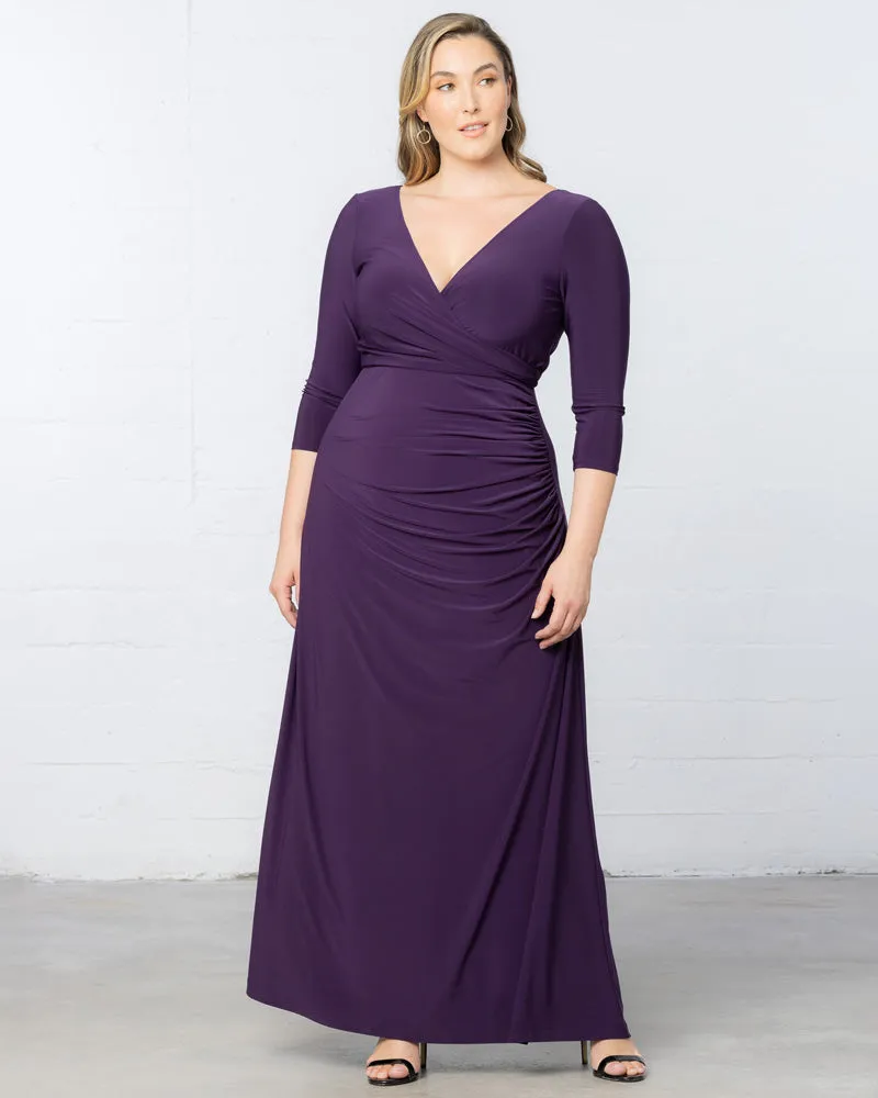 Gala Glam Evening Gown with Sleeves - Sale!