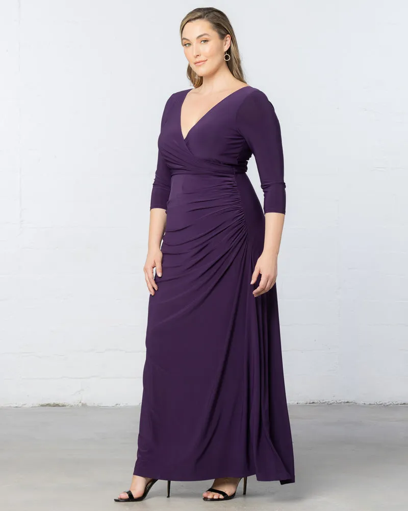 Gala Glam Evening Gown with Sleeves - Sale!