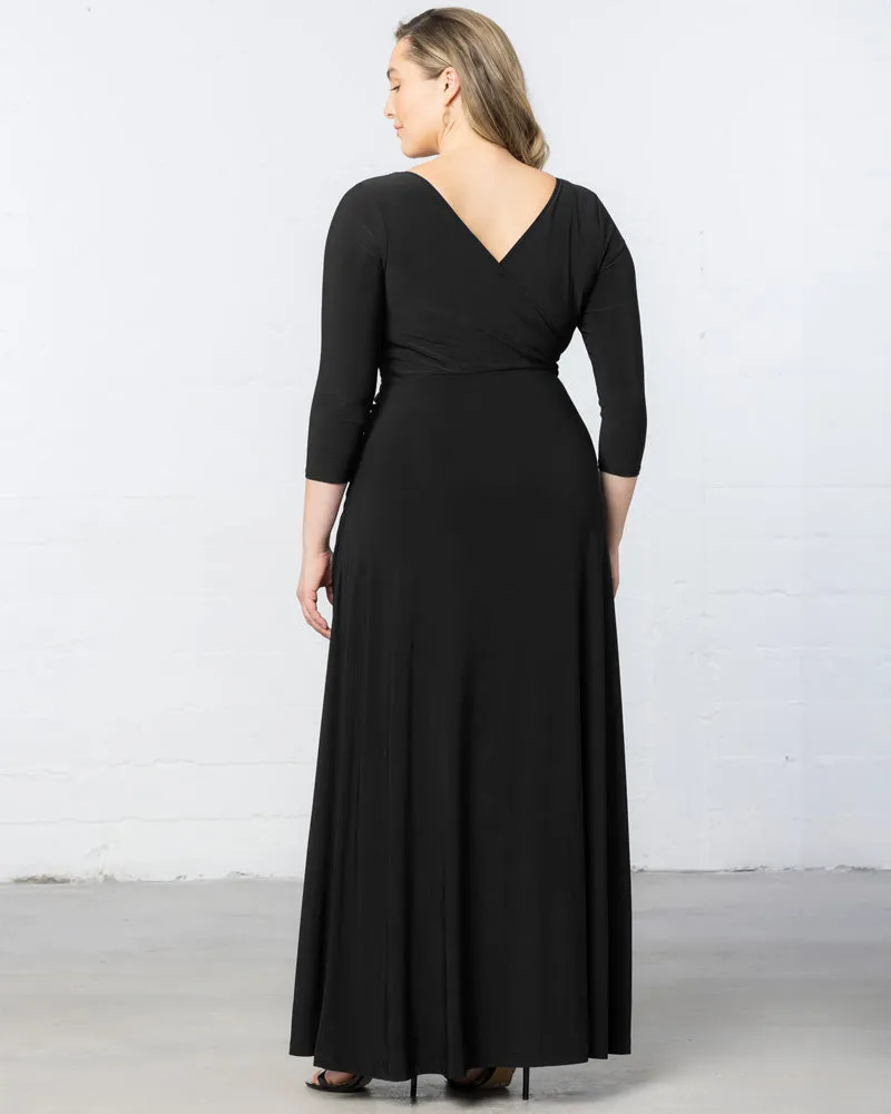 Gala Glam Evening Gown with Sleeves - Sale!