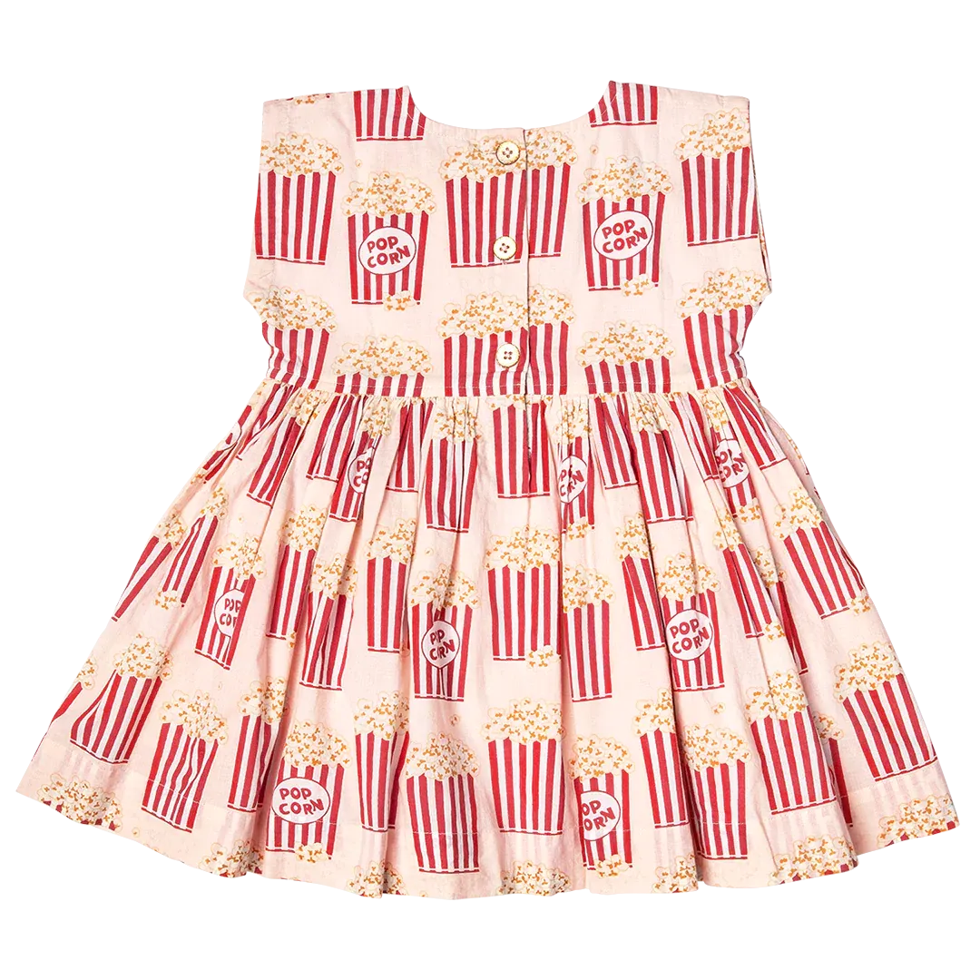 Girls Adaline Dress - Popcorn
