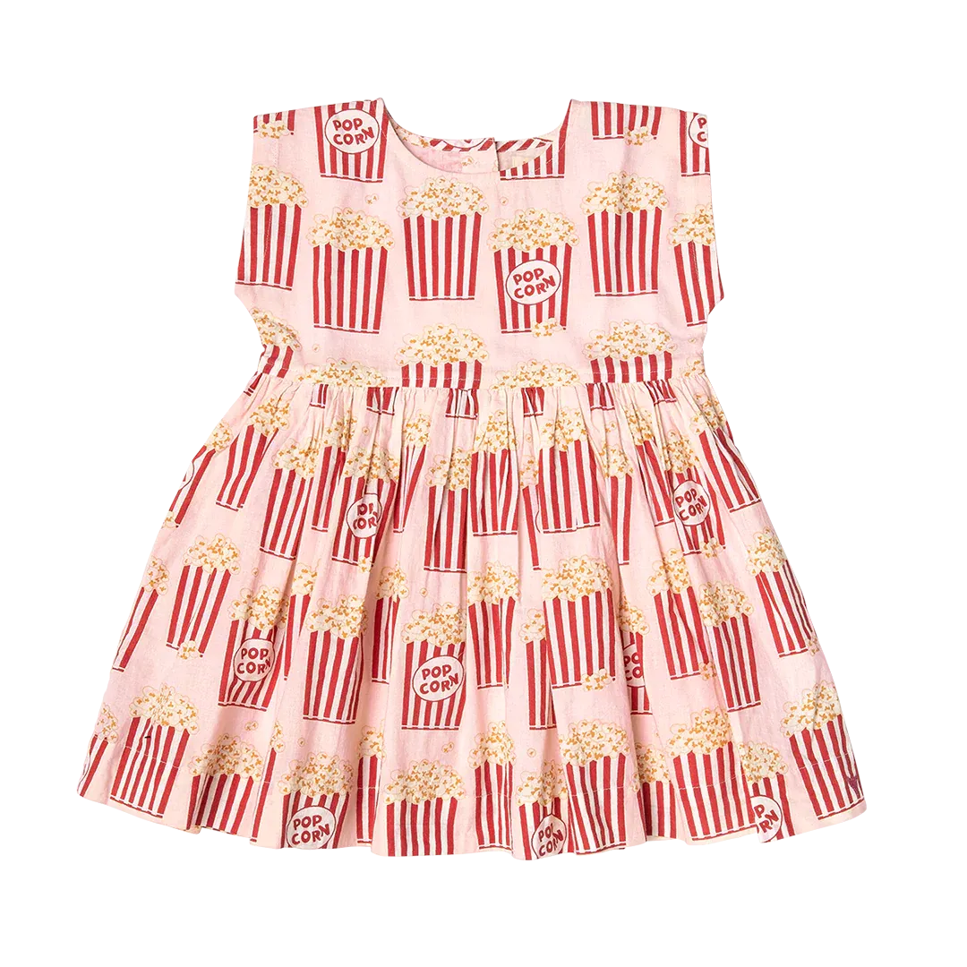 Girls Adaline Dress - Popcorn