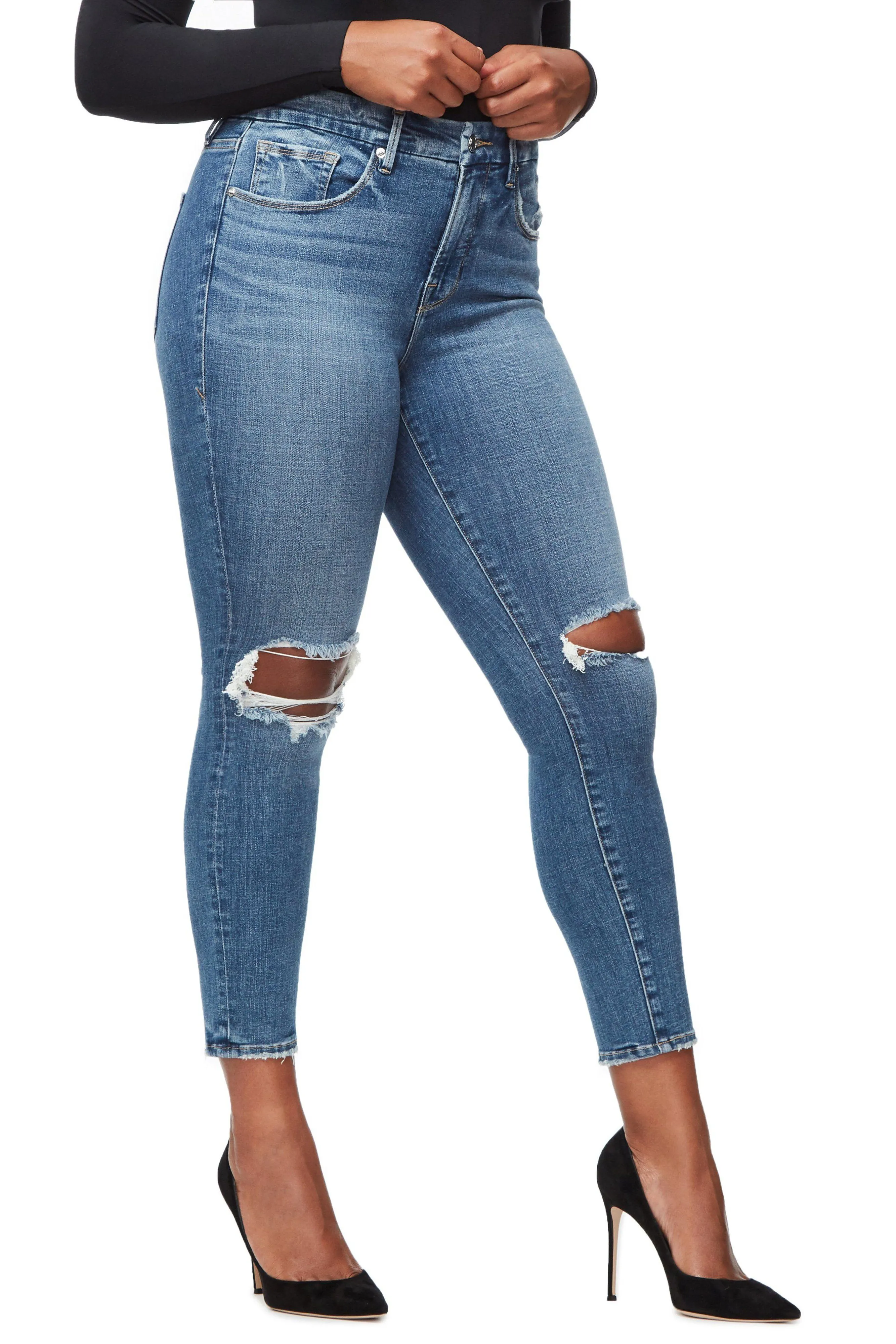 GOOD LEGS CROP | BLUE261