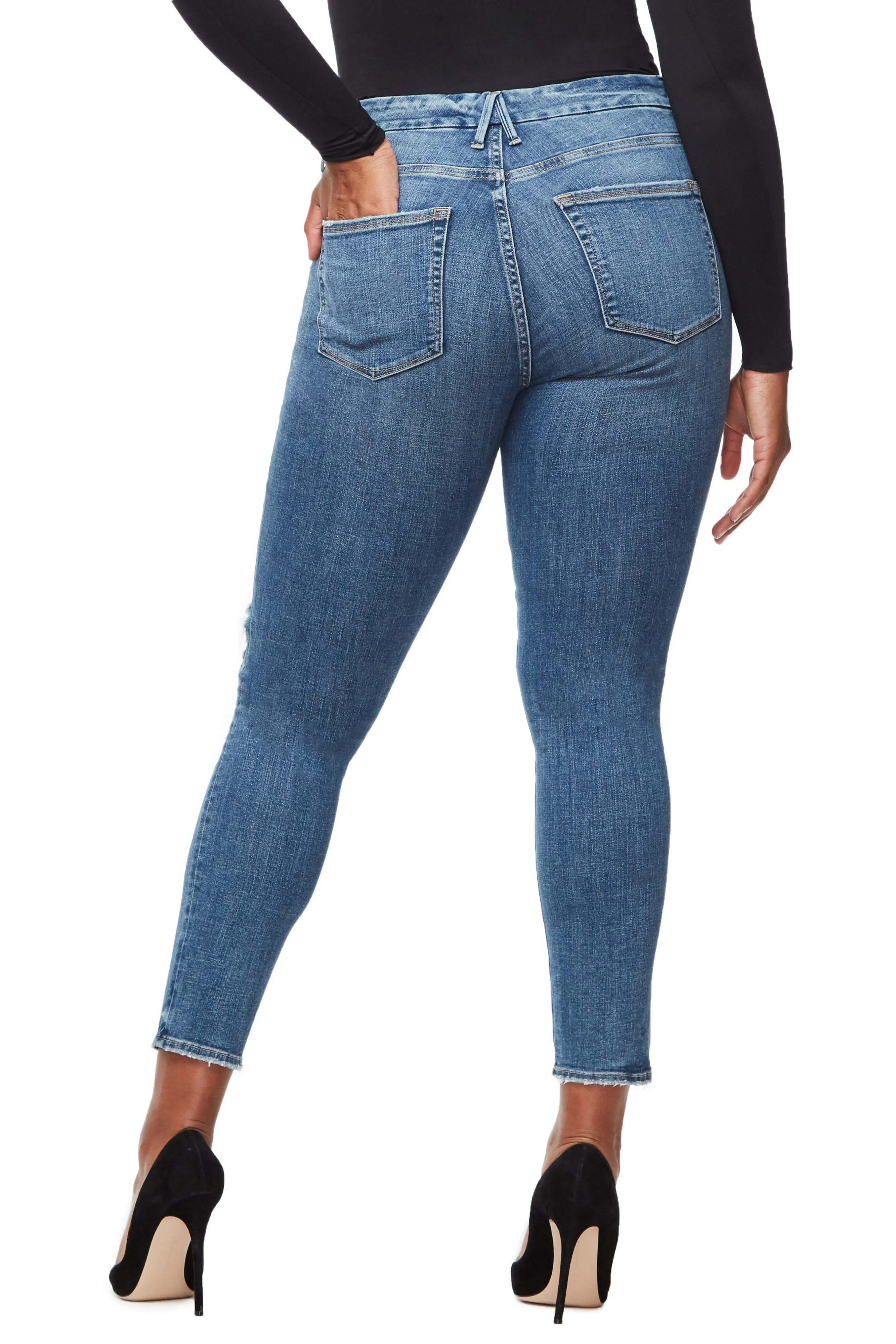GOOD LEGS CROP | BLUE261