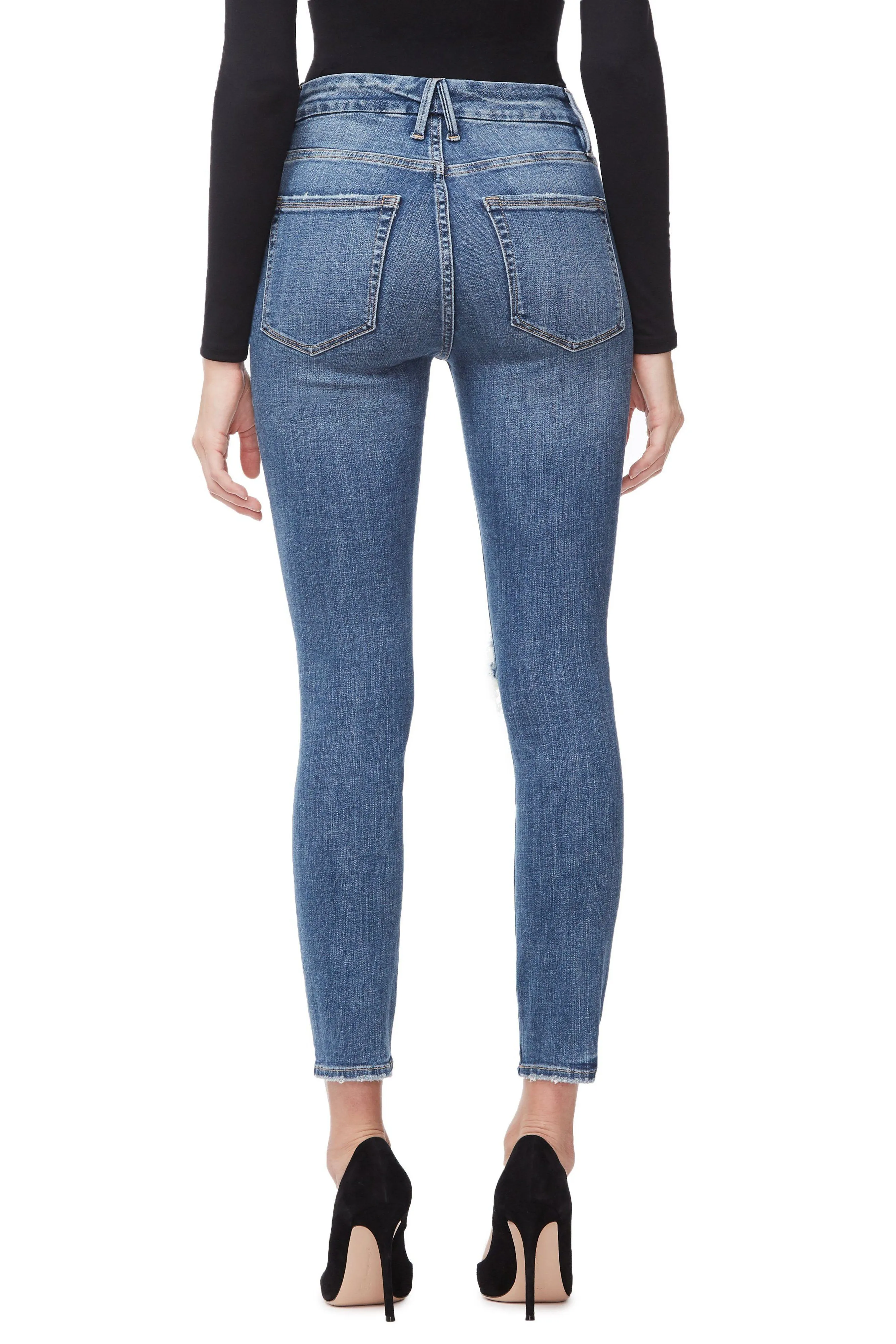 GOOD LEGS CROP | BLUE261