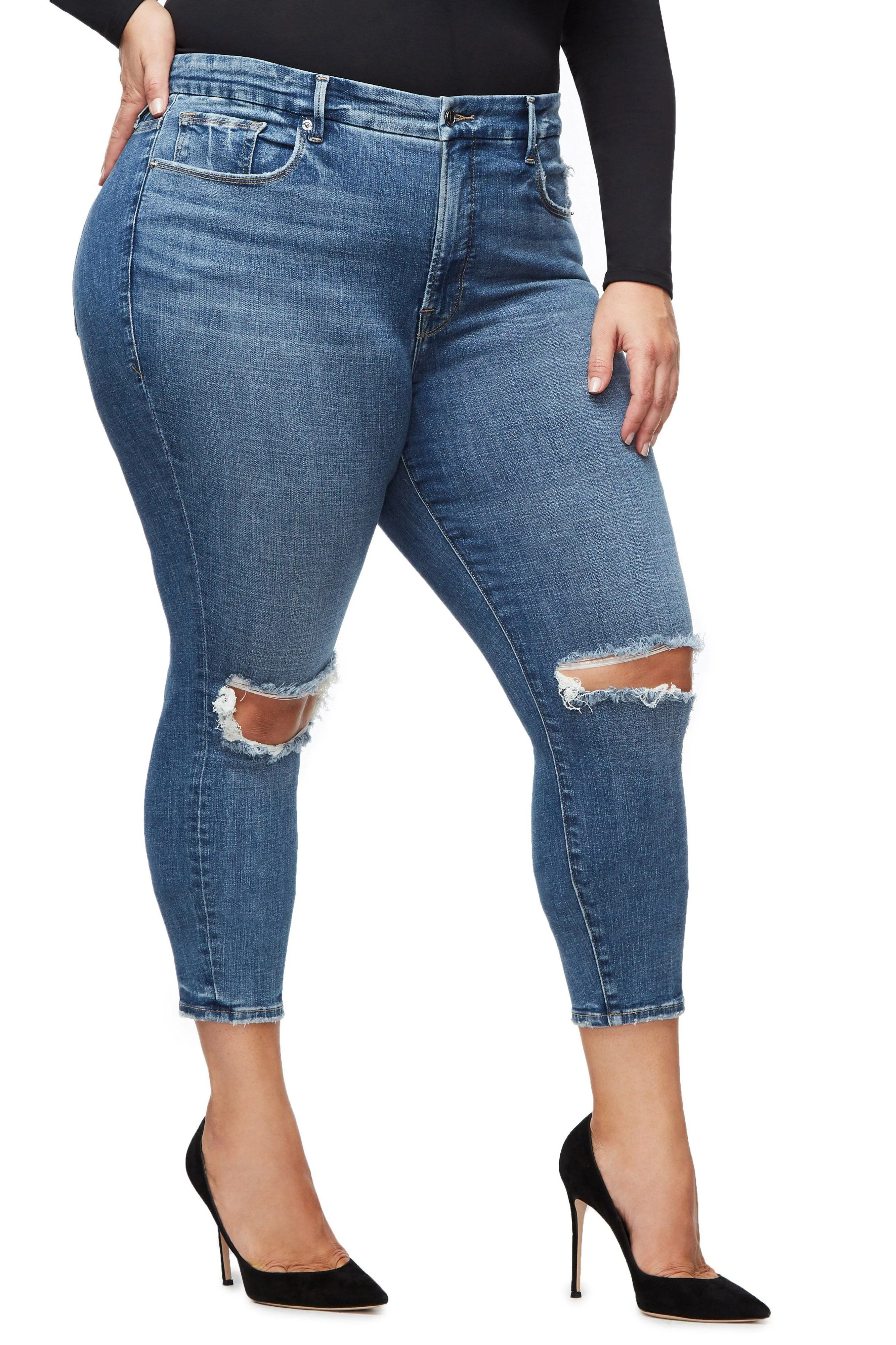GOOD LEGS CROP | BLUE261