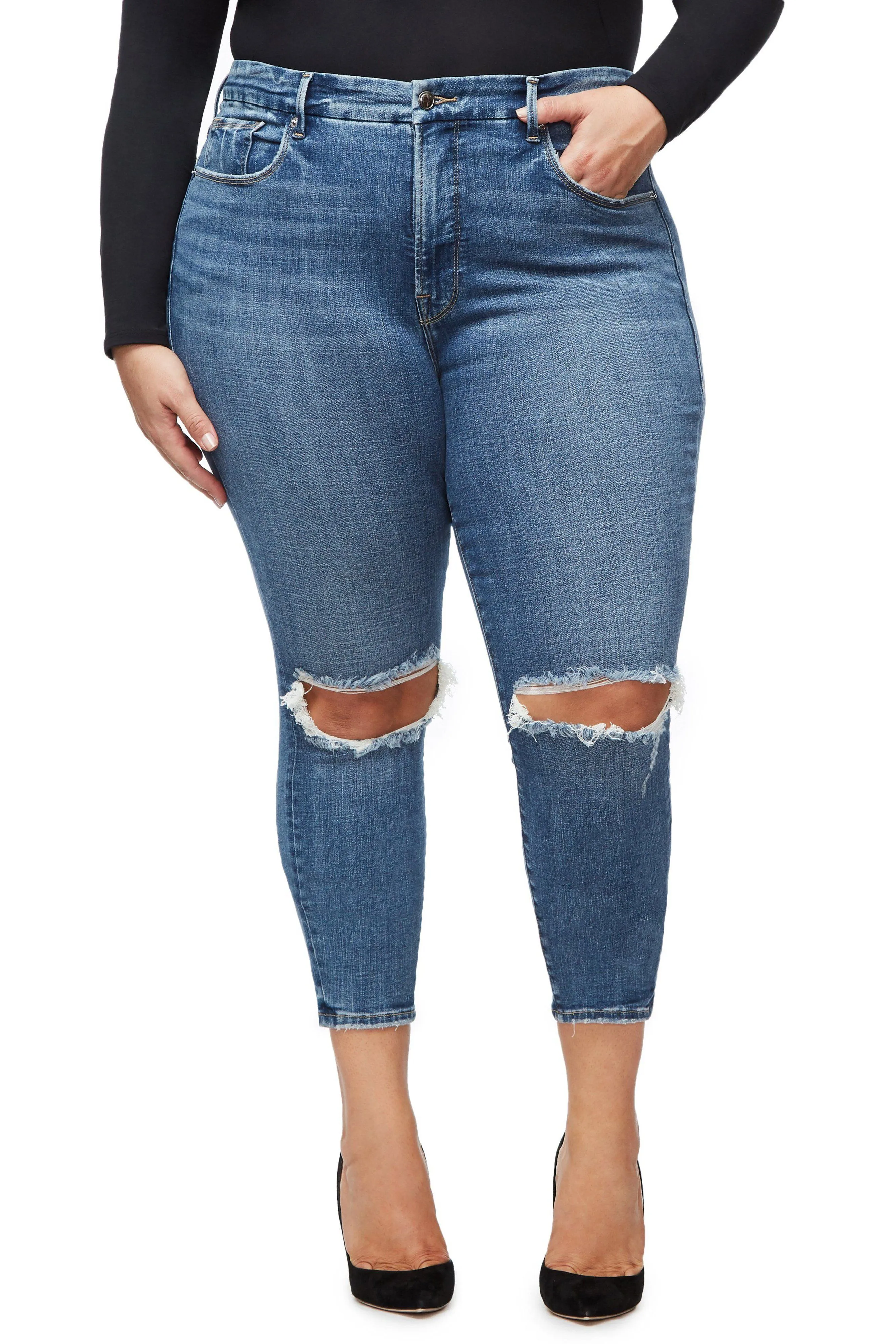GOOD LEGS CROP | BLUE261