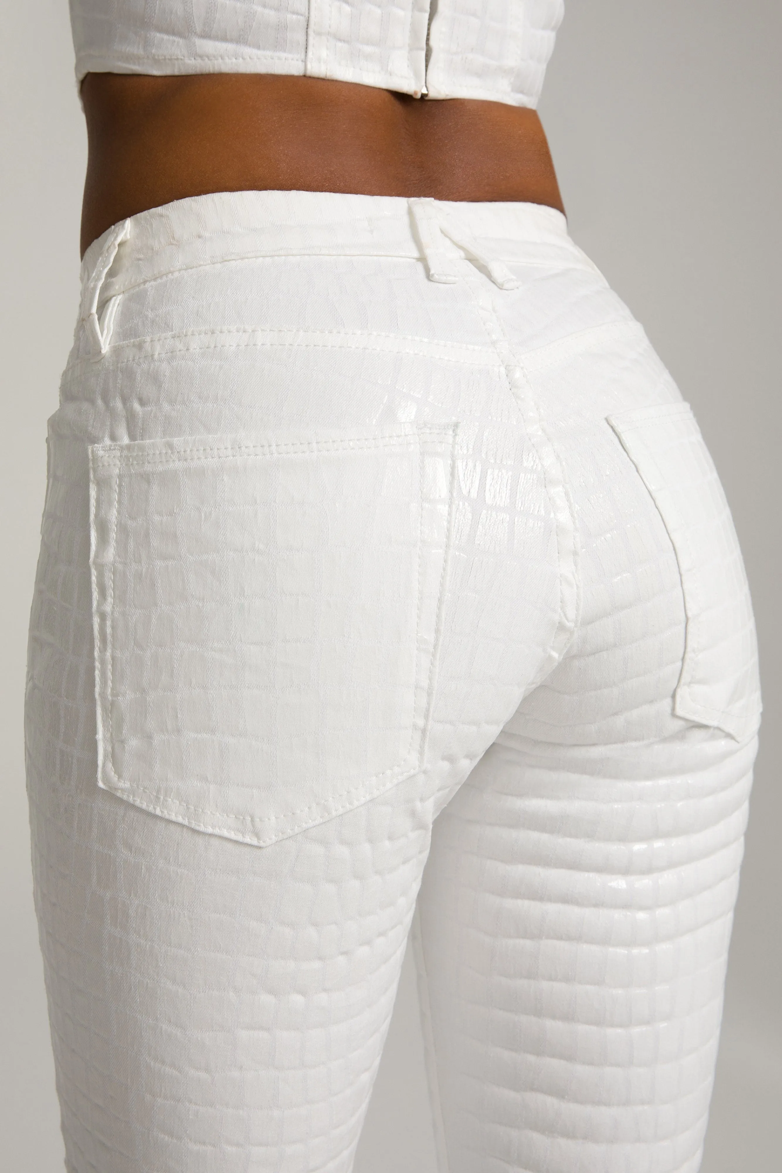 GOOD STRAIGHT WHITE CROC | WHITE001
