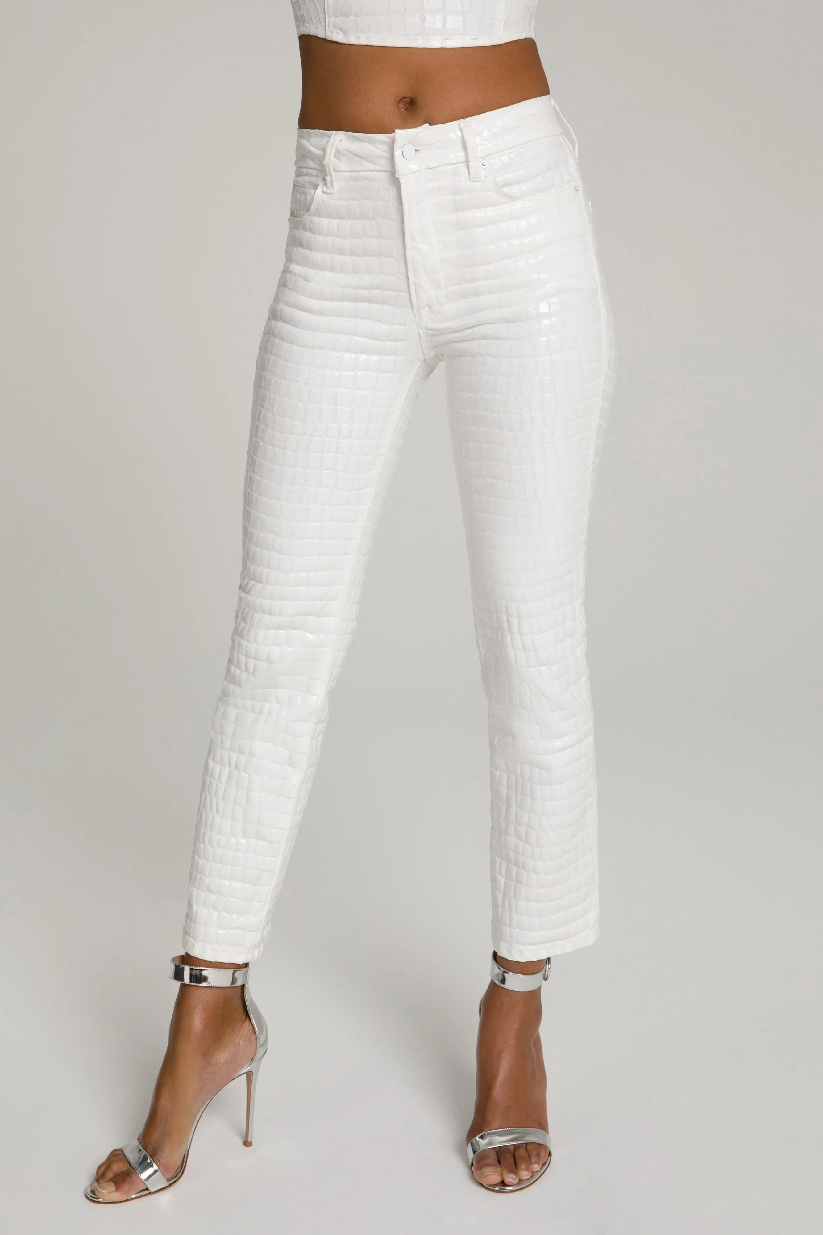 GOOD STRAIGHT WHITE CROC | WHITE001