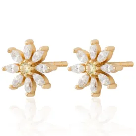 Hannah Flower Studs
