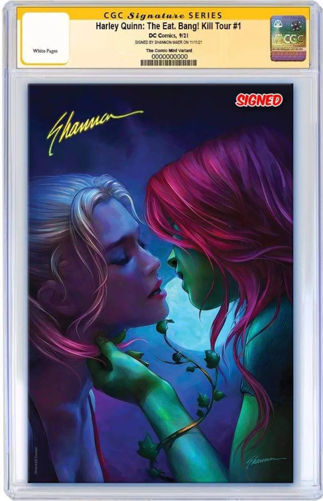 HARLEY QUINN EAT BANG KILL TOUR 1 SHANNON MAER VARIANT