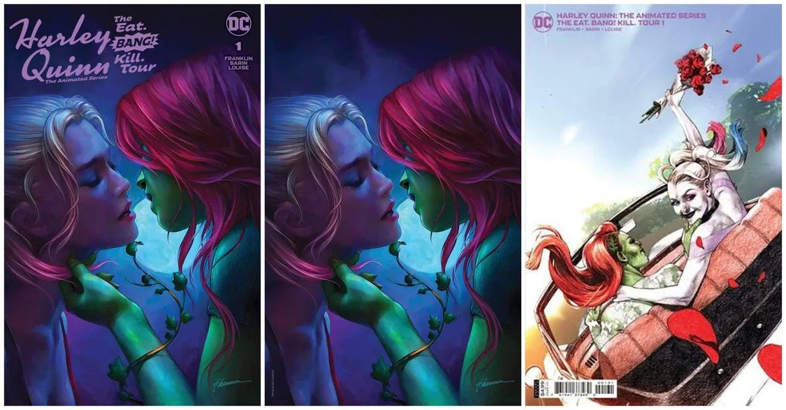 HARLEY QUINN EAT BANG KILL TOUR 1 SHANNON MAER VARIANT