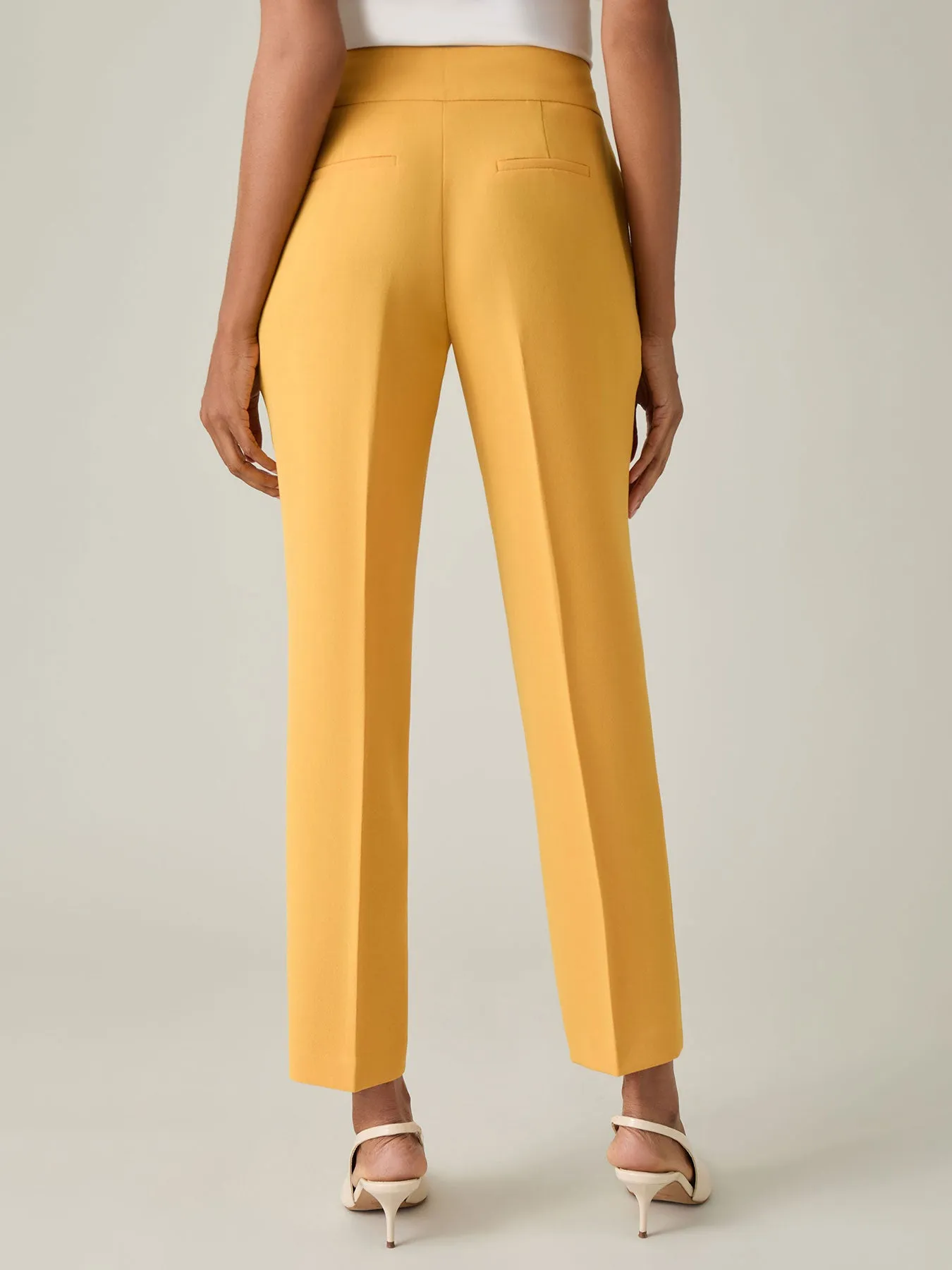 Harlow Pant, Iconic Stretch Crepe