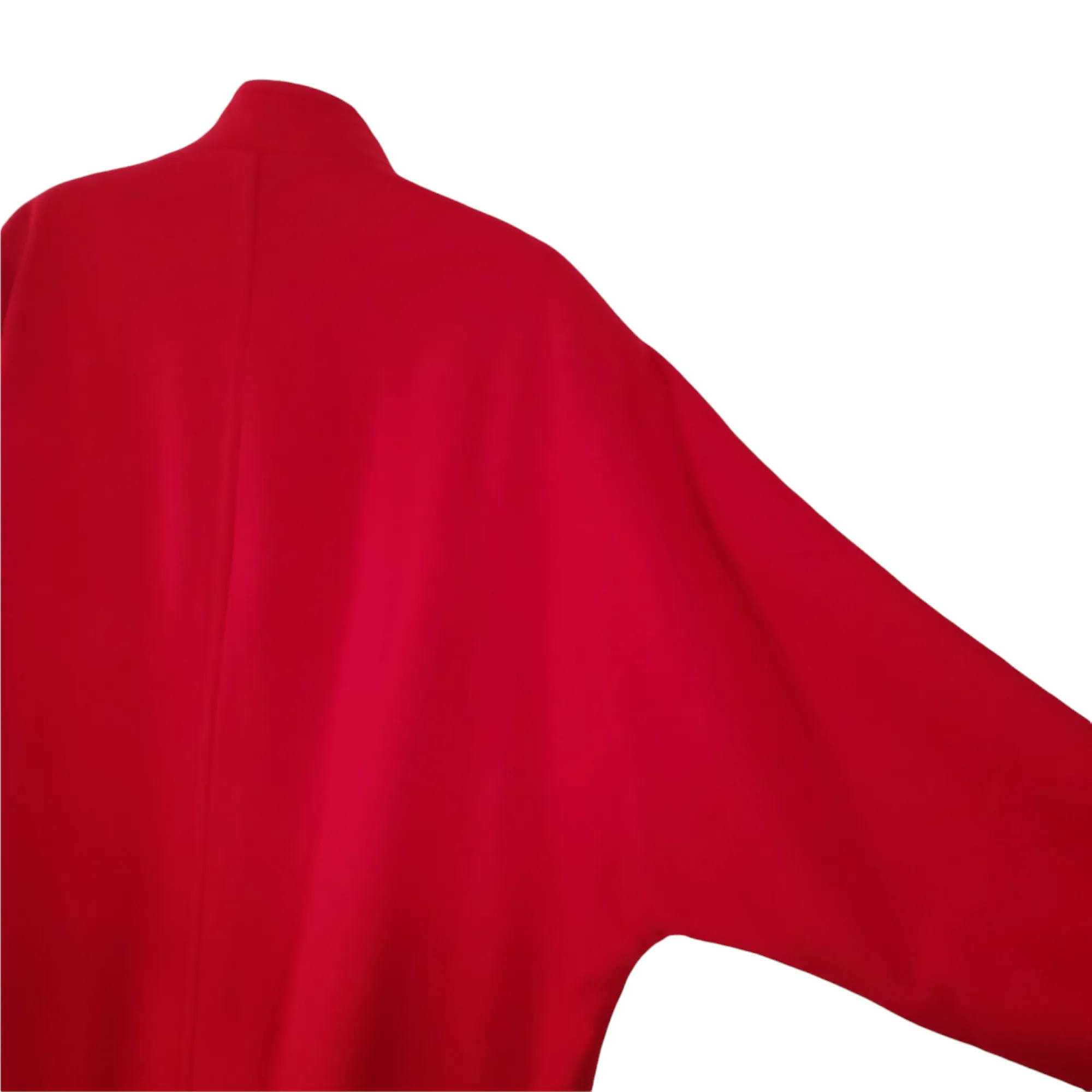 Herman Kay Oversized Red Wool Coat Size M-L