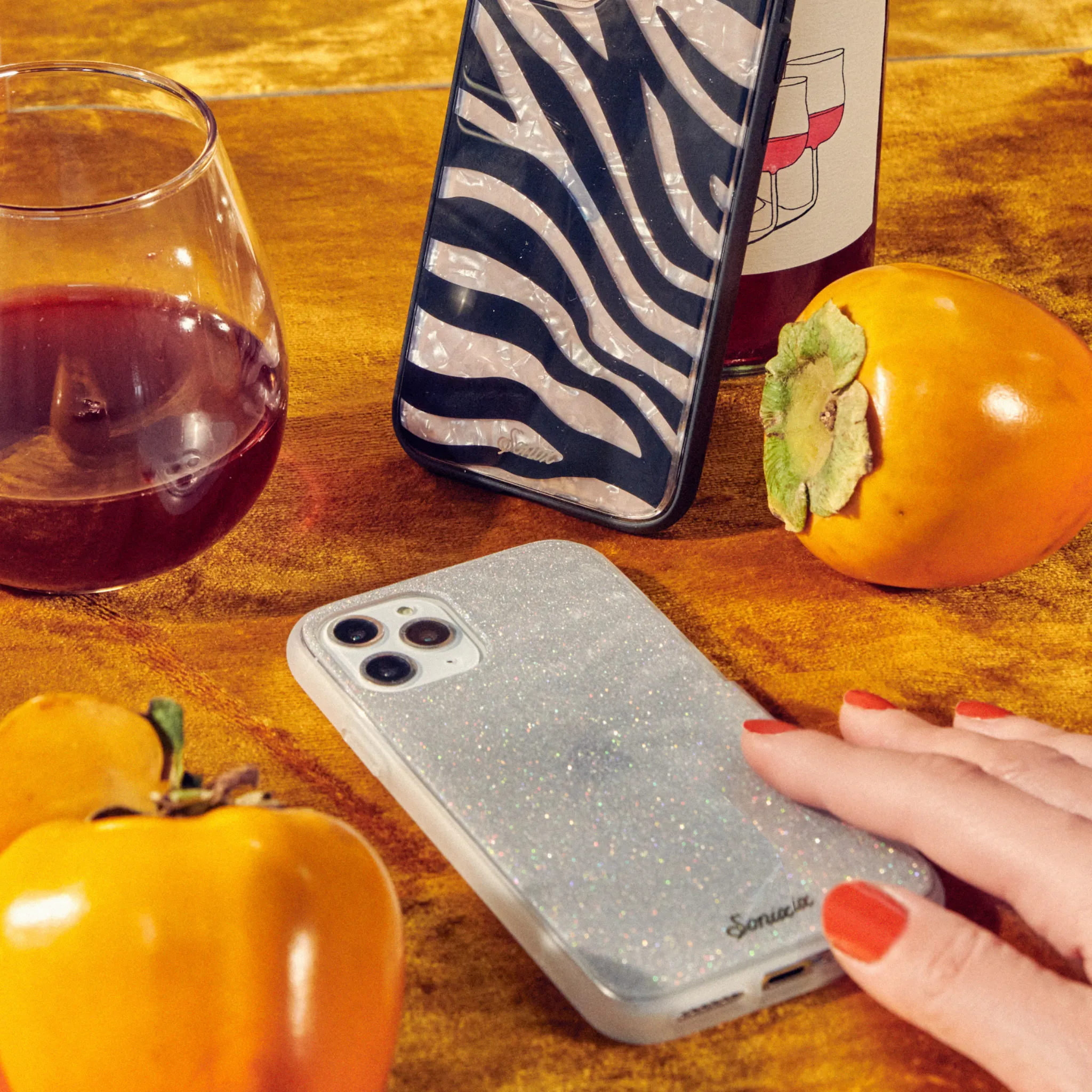Holographic Glitter iPhone Case