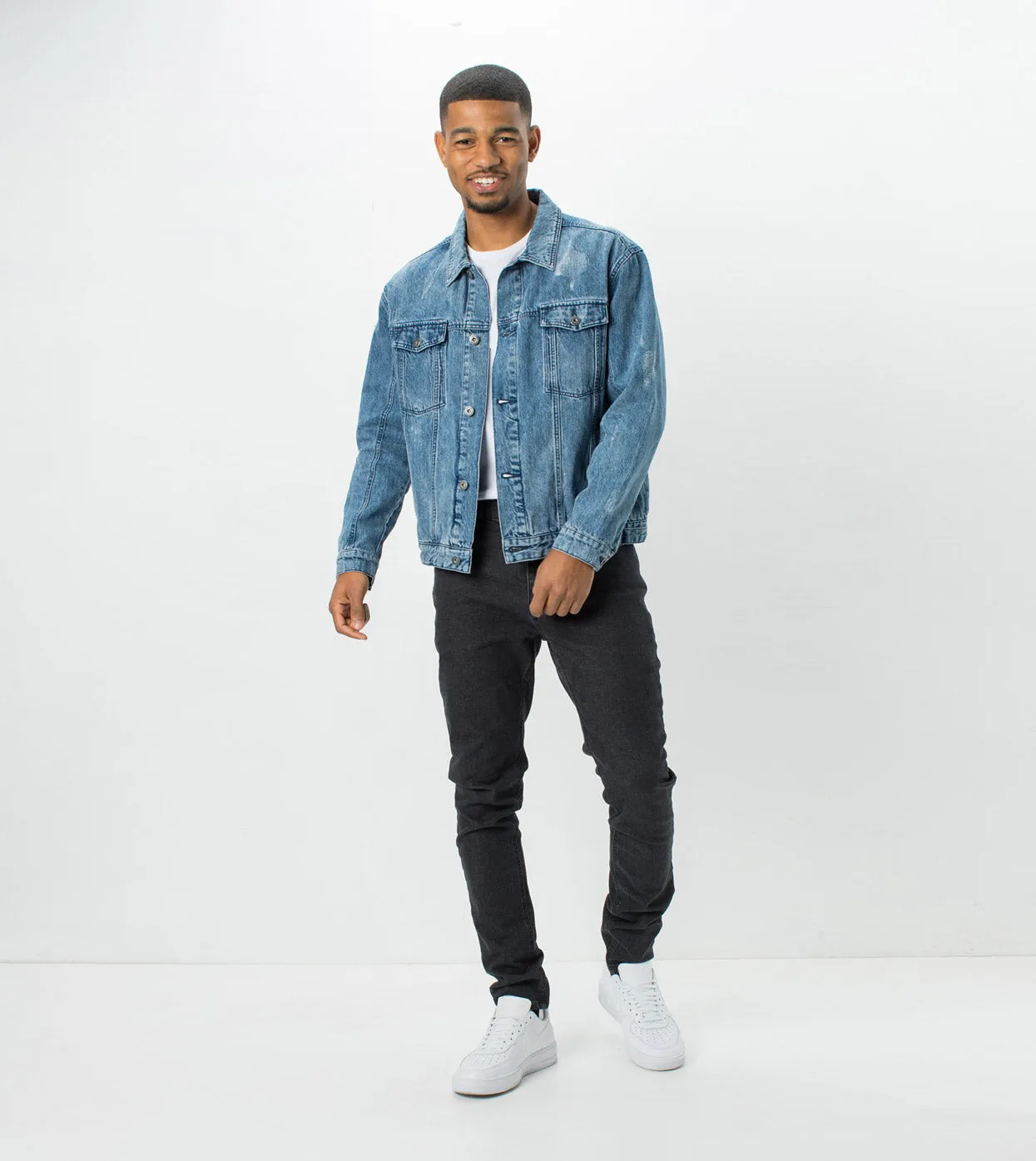 Joe Blow Denim Banged Up Black