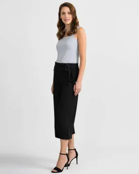 Joseph Ribkoff Belt Detail Culottes 201201