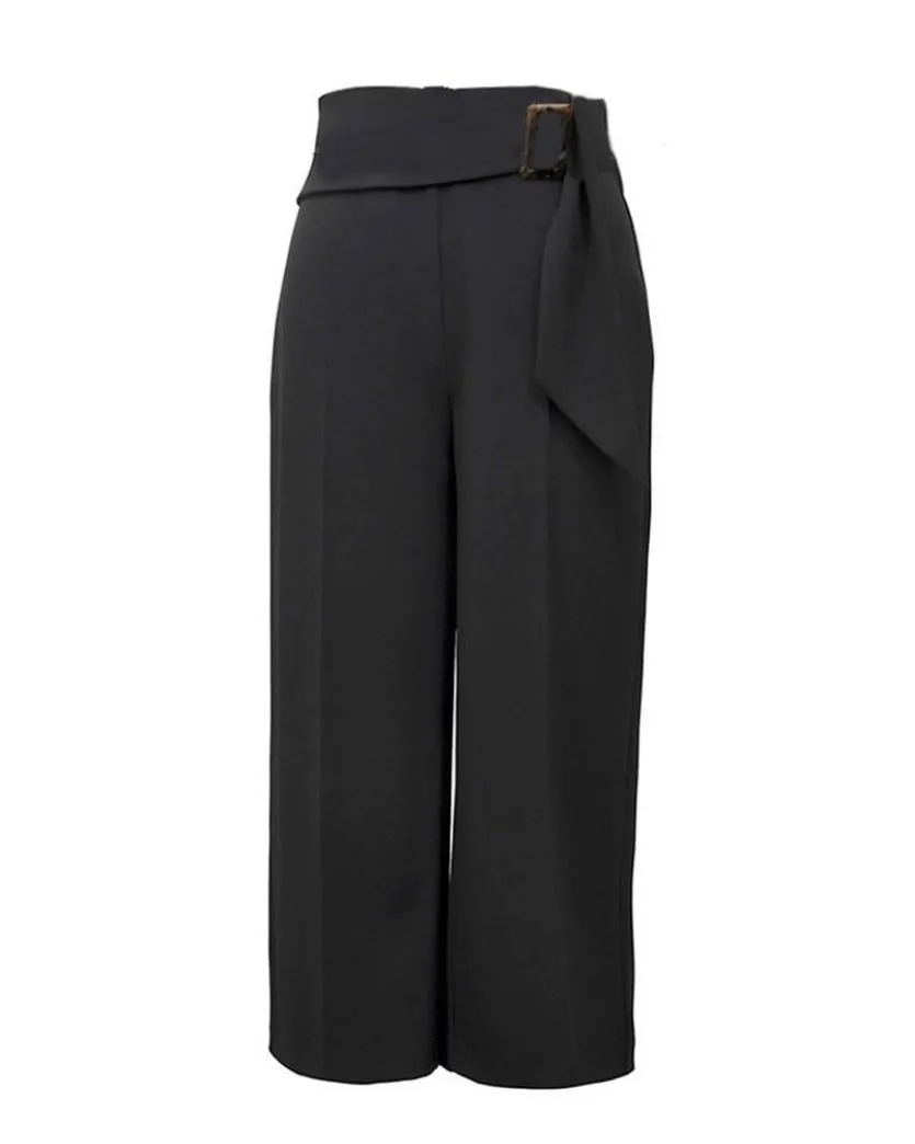 Joseph Ribkoff Belt Detail Culottes 201201