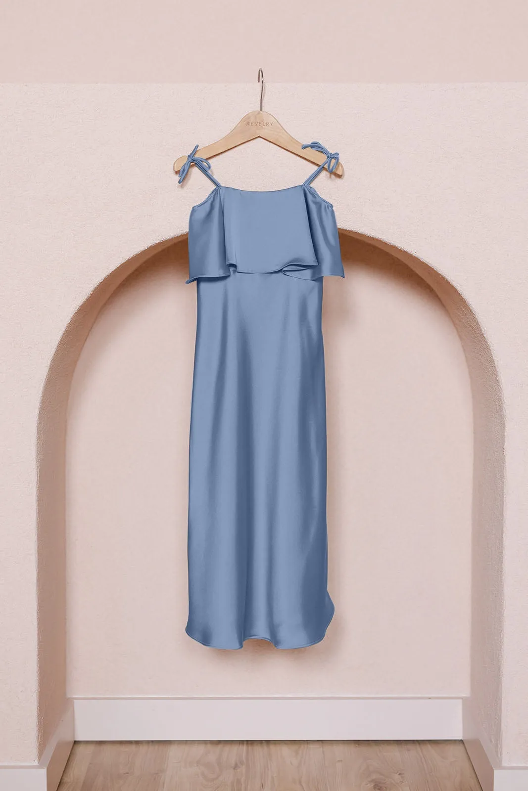 Kids Riley Convertible Satin Dress | Made To Order