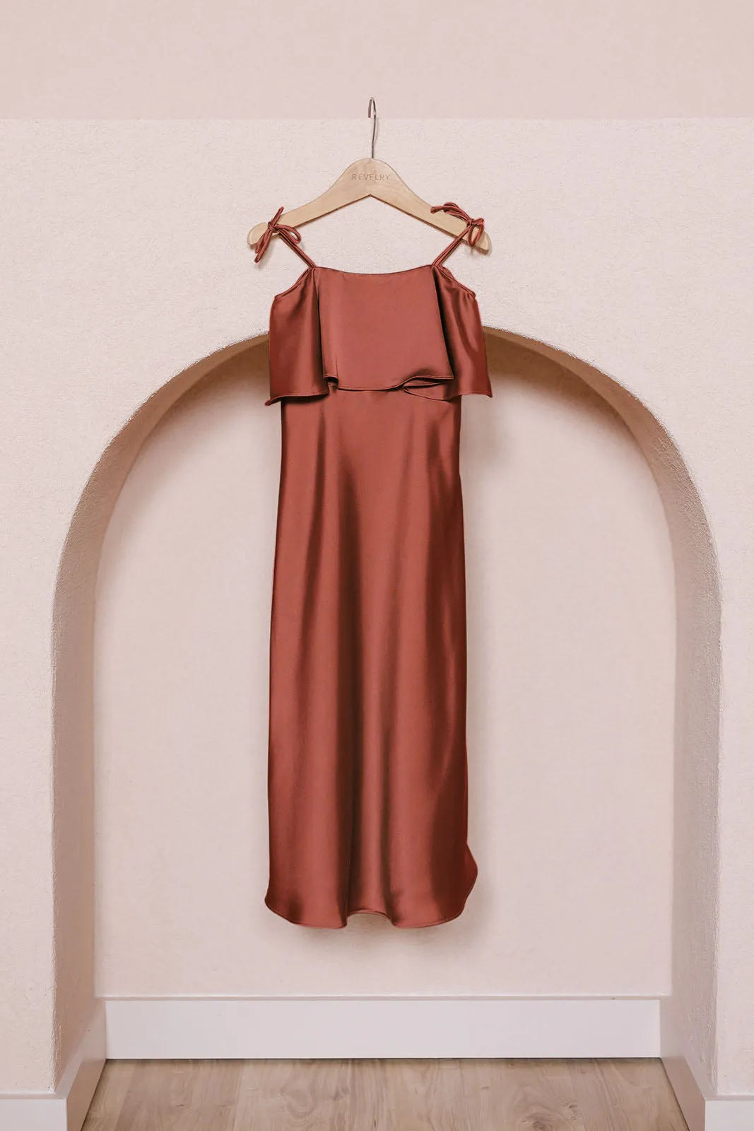 Kids Riley Convertible Satin Dress | Made To Order