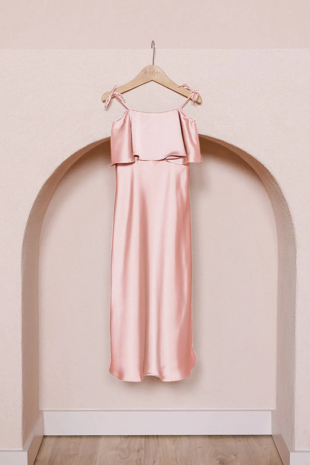 Kids Riley Convertible Satin Dress | Made To Order