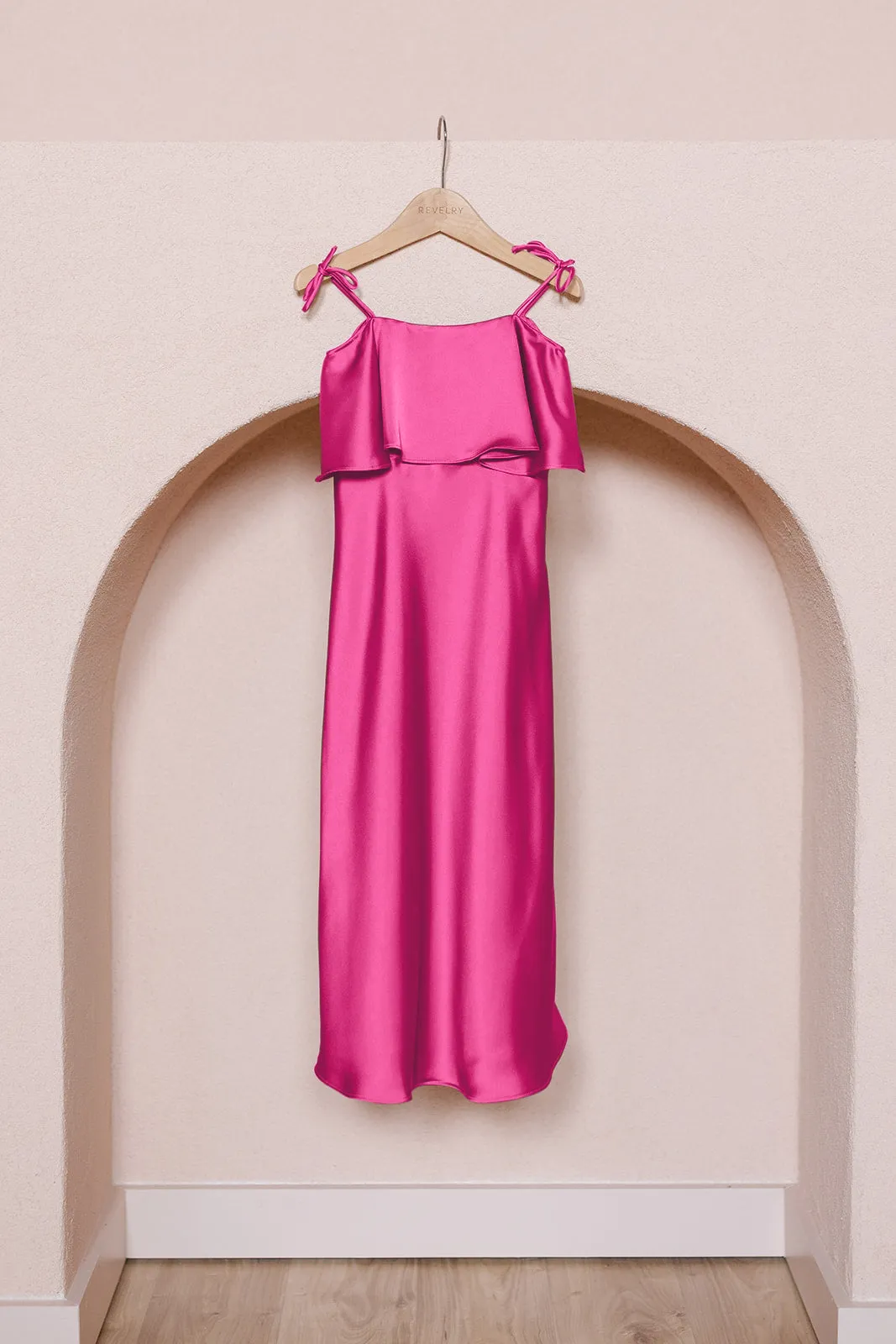 Kids Riley Convertible Satin Dress | Made To Order