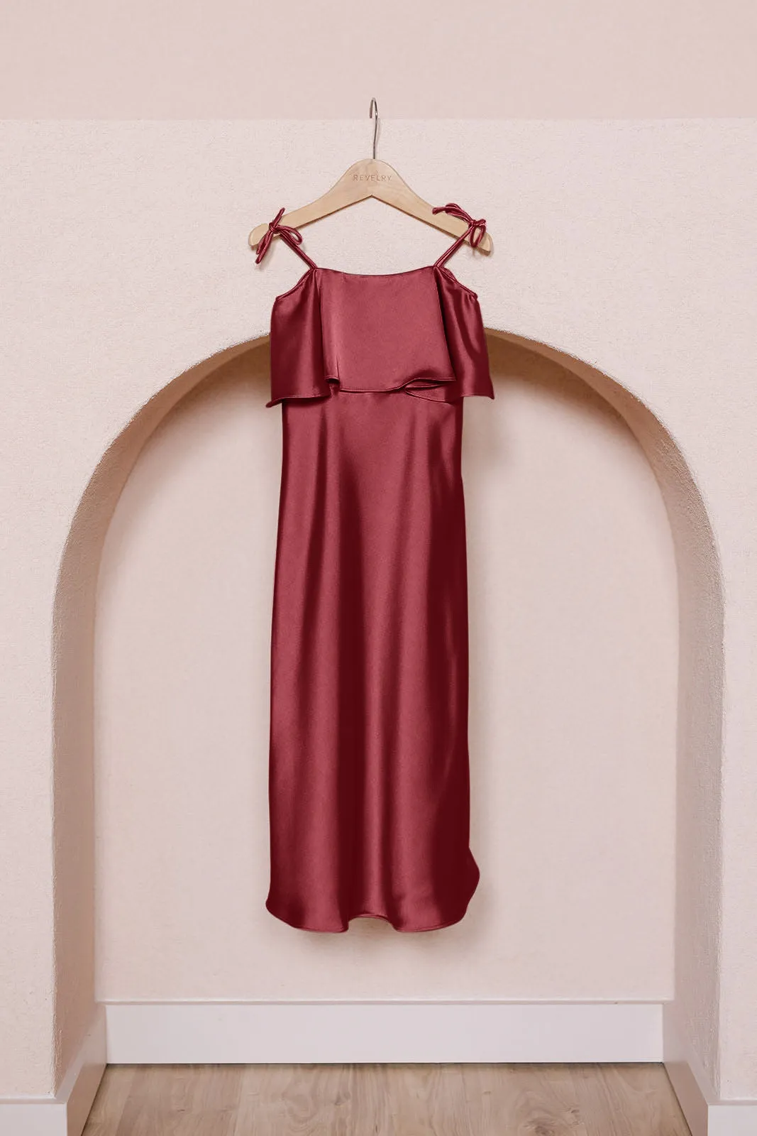 Kids Riley Convertible Satin Dress | Made To Order