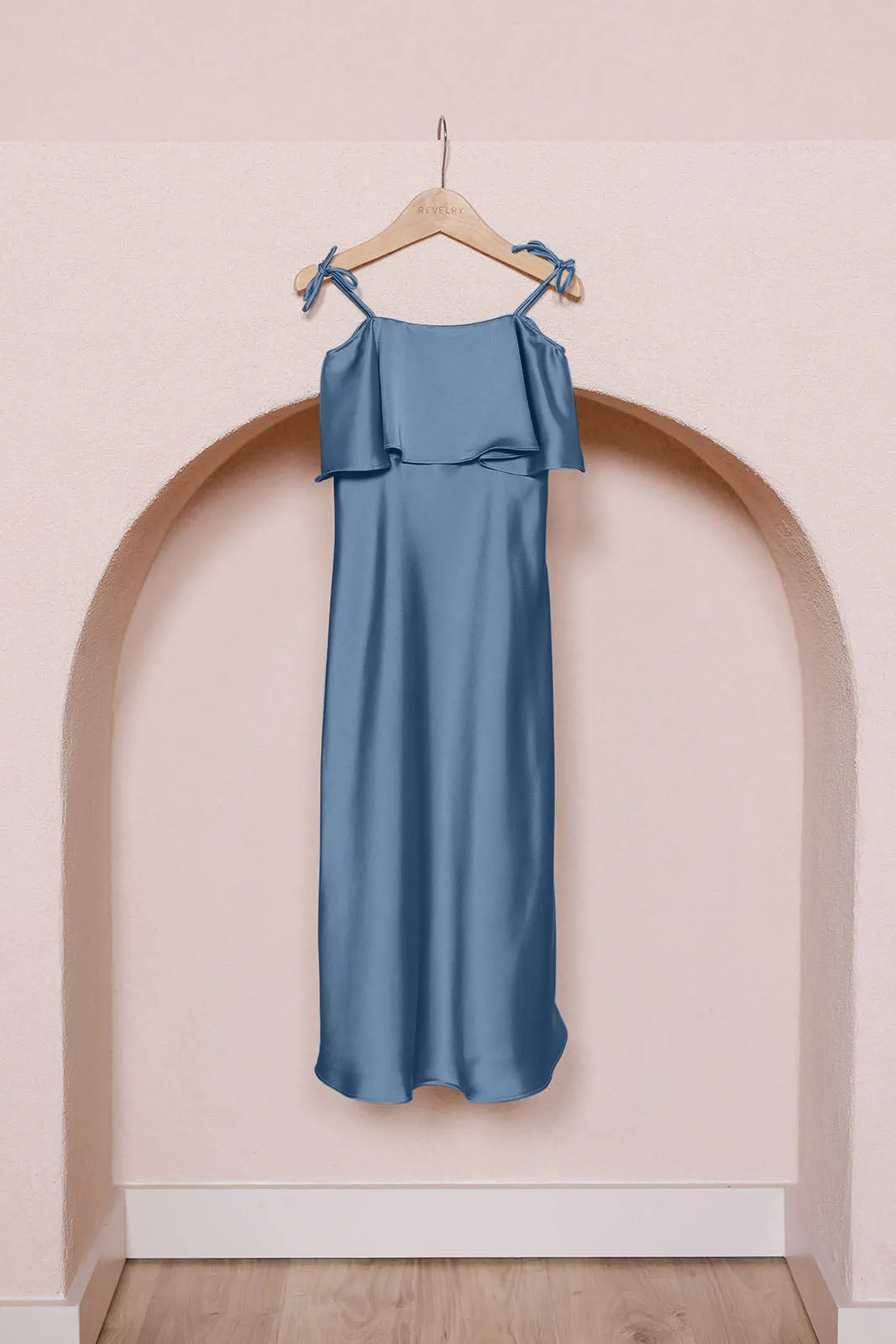 Kids Riley Convertible Satin Dress | Made To Order