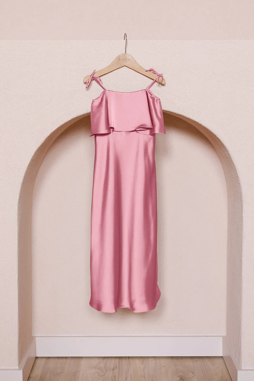 Kids Riley Convertible Satin Dress | Made To Order