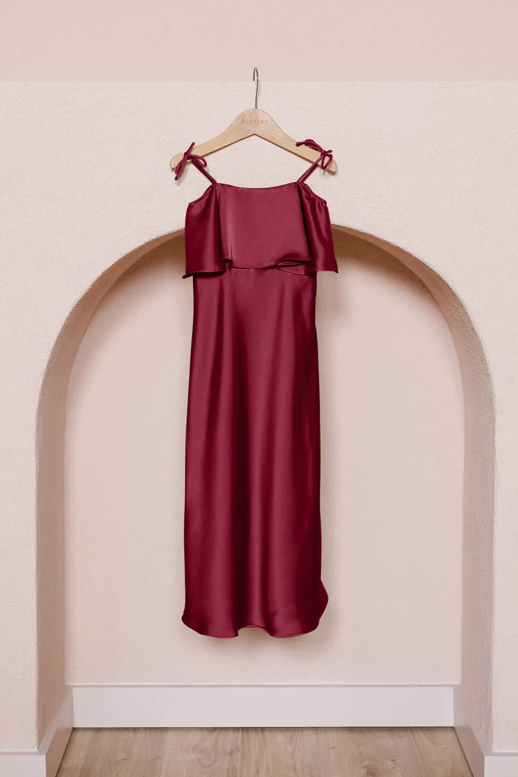 Kids Riley Convertible Satin Dress | Made To Order
