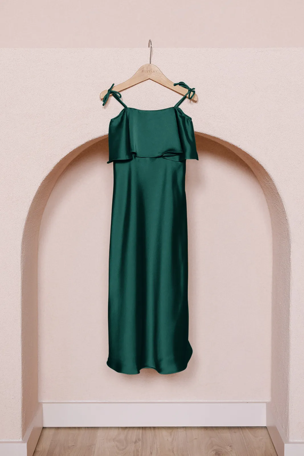 Kids Riley Convertible Satin Dress | Made To Order