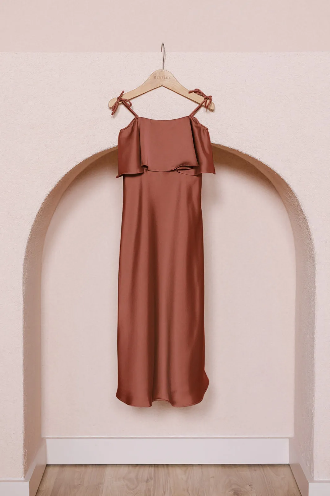 Kids Riley Convertible Satin Dress | Made To Order