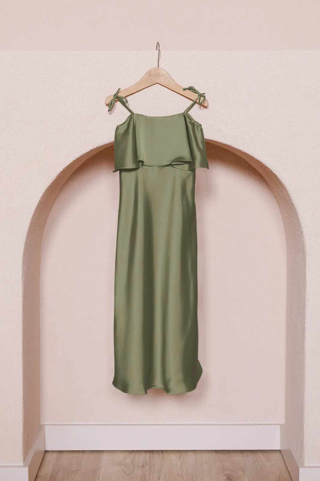 Kids Riley Convertible Satin Dress | Made To Order