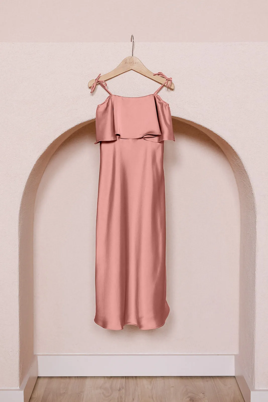 Kids Riley Convertible Satin Dress | Made To Order