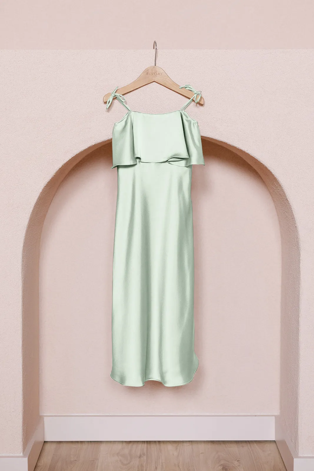 Kids Riley Convertible Satin Dress | Made To Order