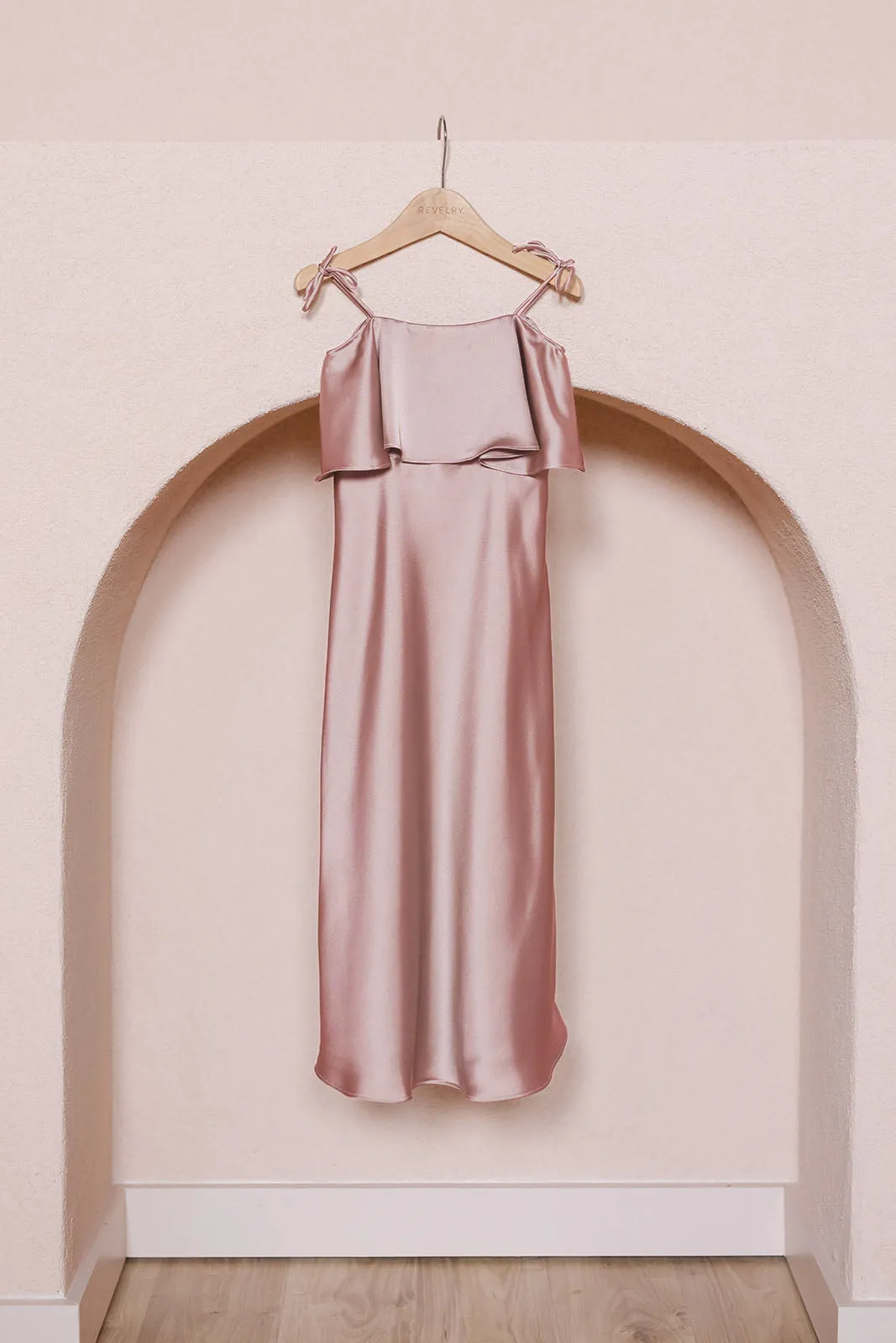 Kids Riley Convertible Satin Dress | Made To Order