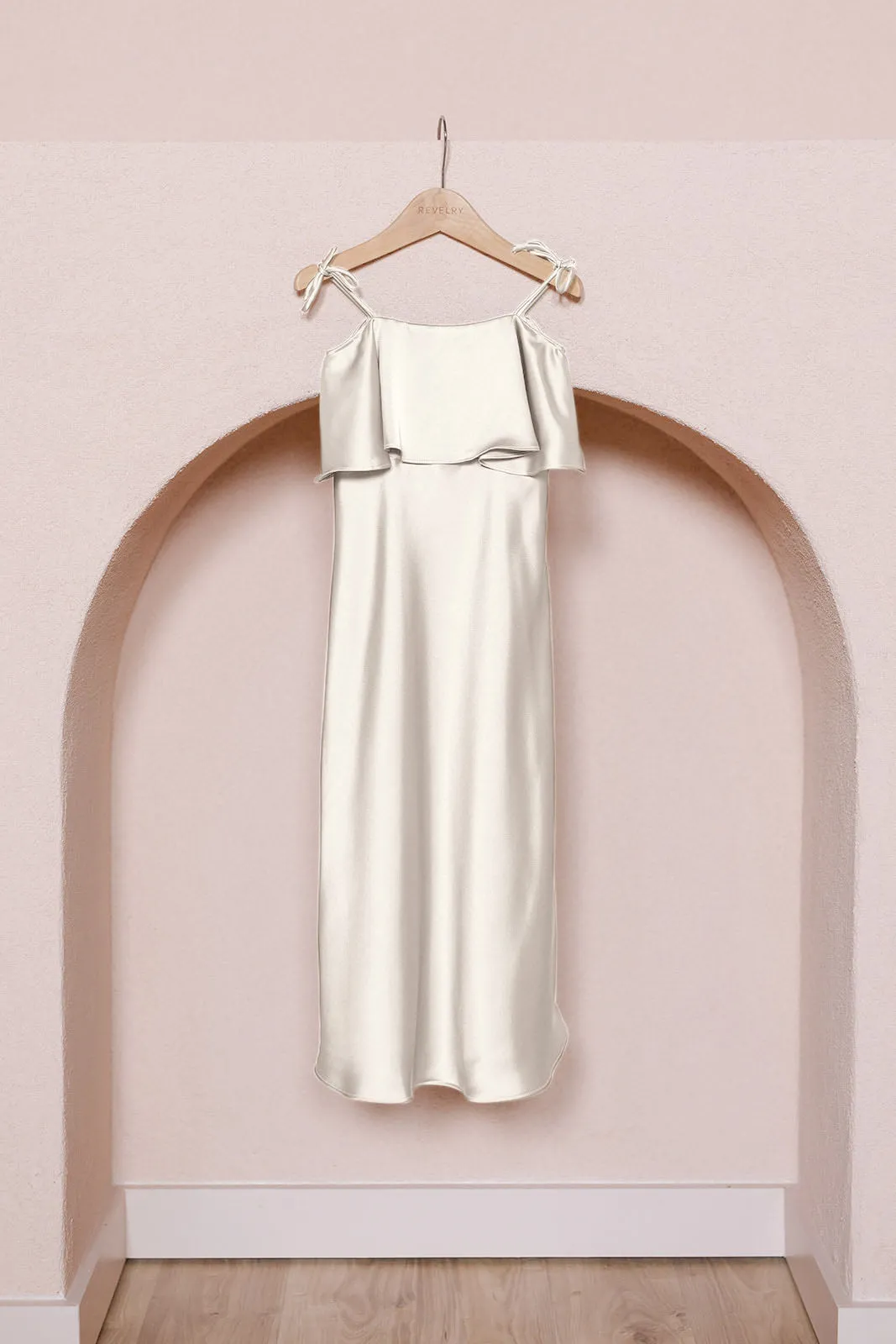 Kids Riley Convertible Satin Dress | Made To Order