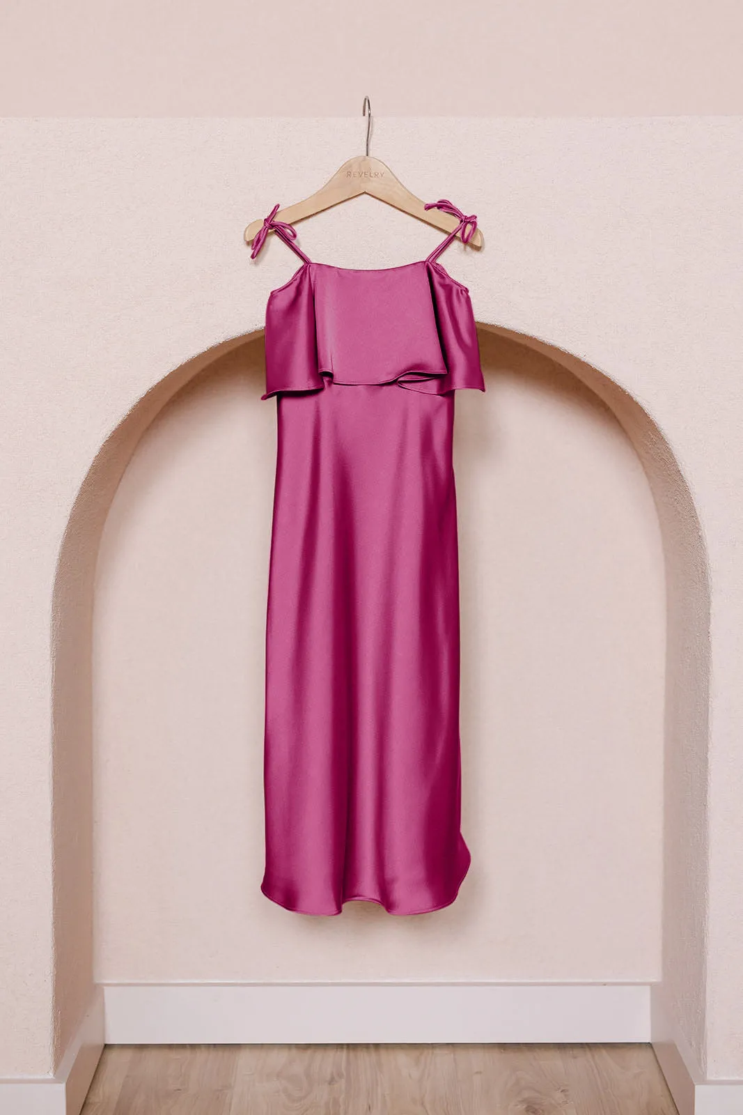 Kids Riley Convertible Satin Dress | Made To Order