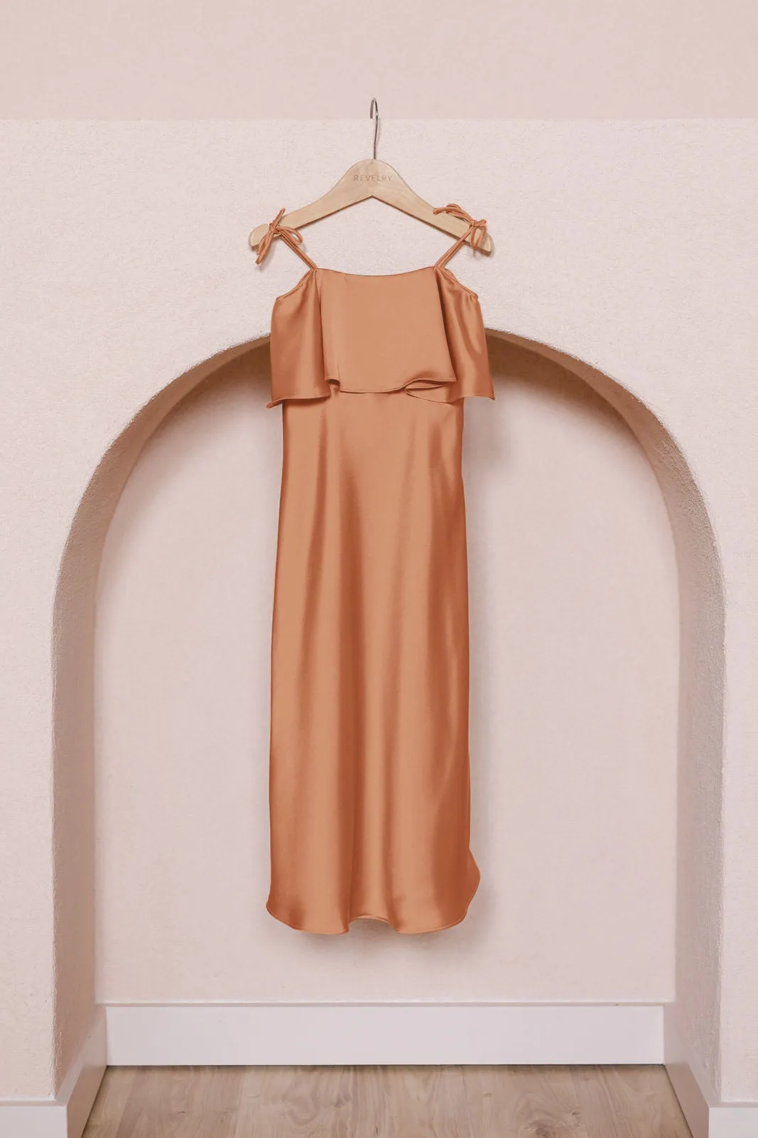 Kids Riley Convertible Satin Dress | Made To Order
