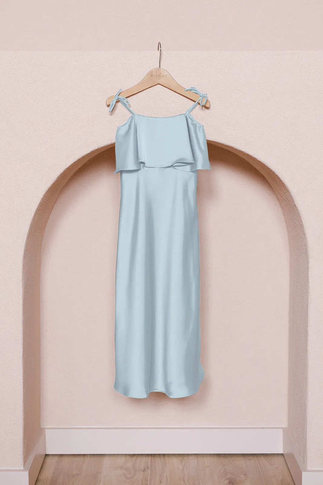 Kids Riley Convertible Satin Dress | Made To Order