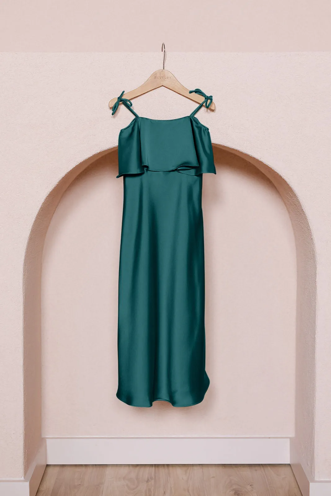 Kids Riley Convertible Satin Dress | Made To Order