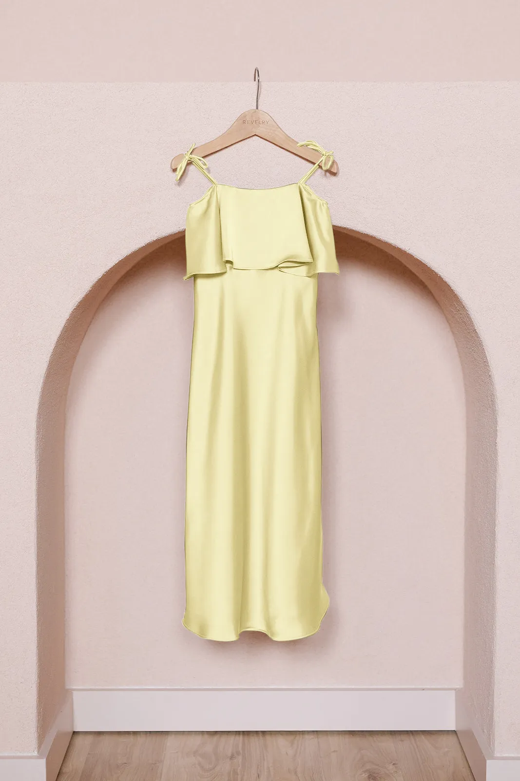 Kids Riley Convertible Satin Dress | Made To Order