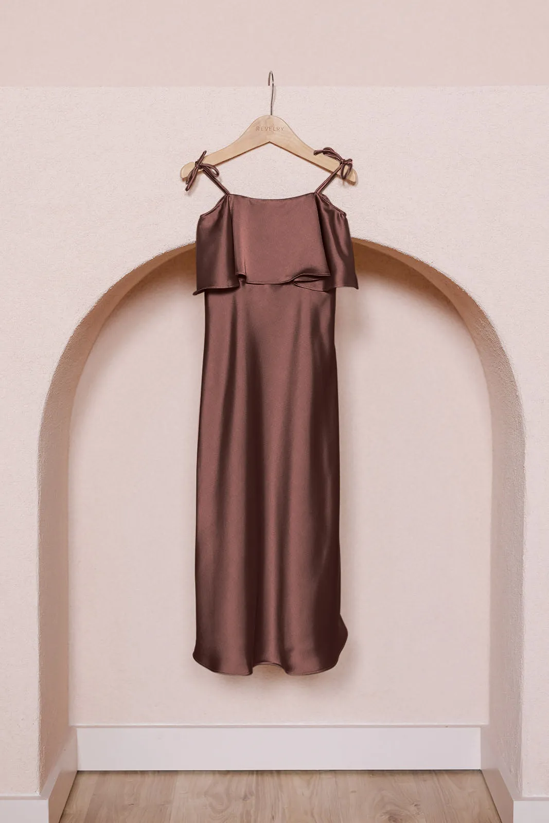 Kids Riley Convertible Satin Dress | Made To Order