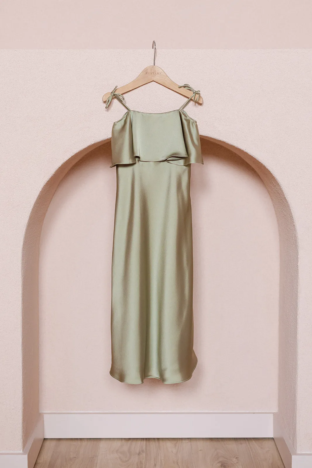 Kids Riley Convertible Satin Dress | Made To Order