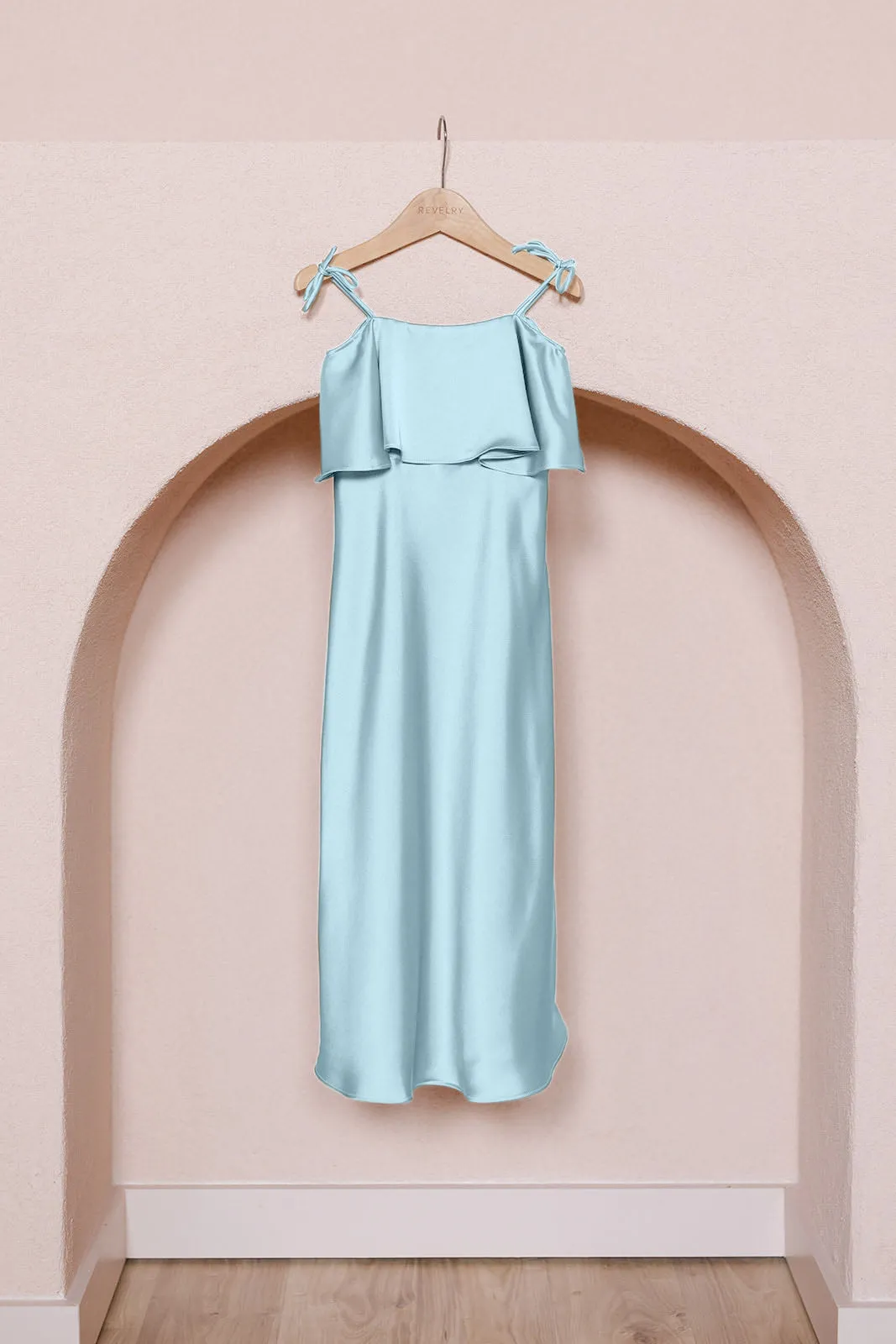 Kids Riley Convertible Satin Dress | Made To Order