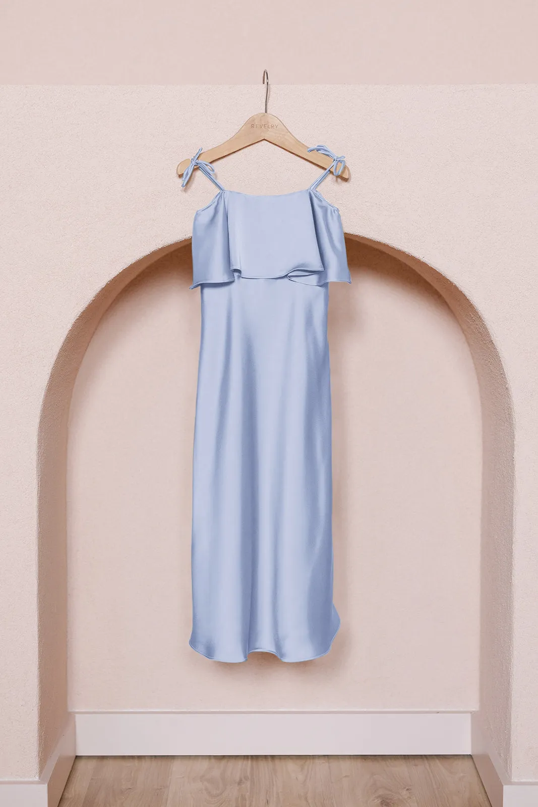 Kids Riley Convertible Satin Dress | Made To Order